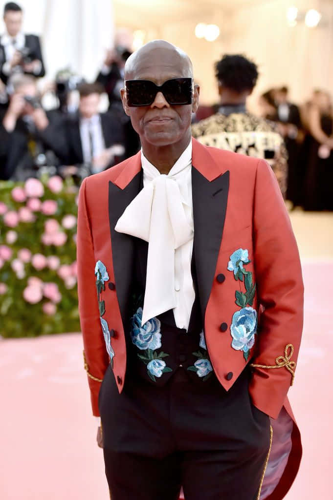 Dapper Dan On The Red Carpet Background