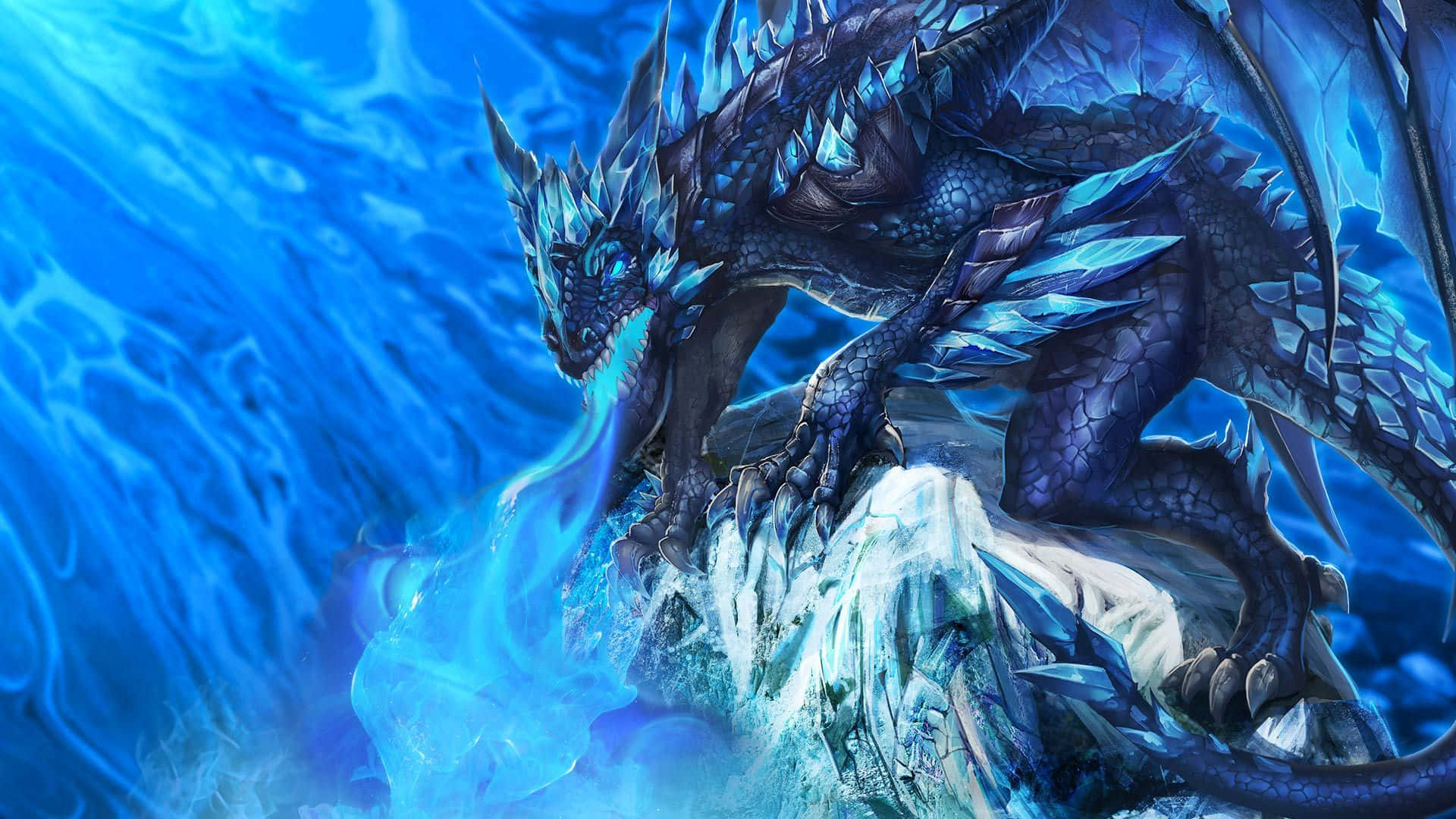 Dare To Enter The Magical Realm Of The Mystical Dragon Background