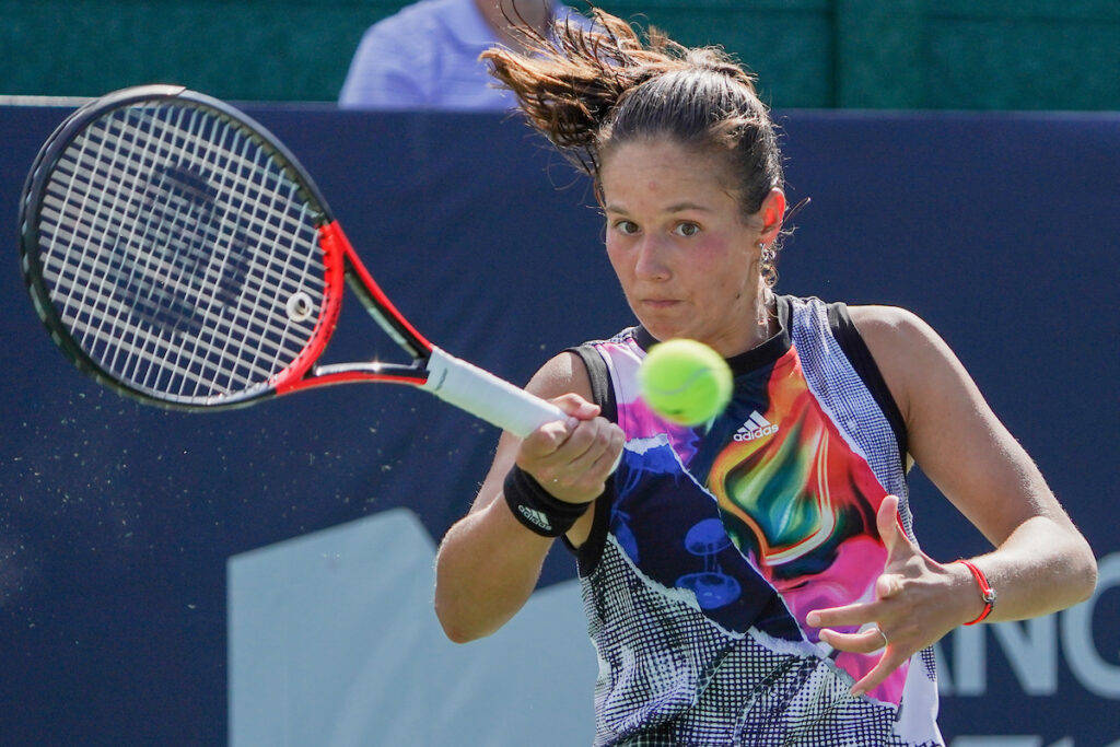 Daria Kasatkina One-handed Swing Background