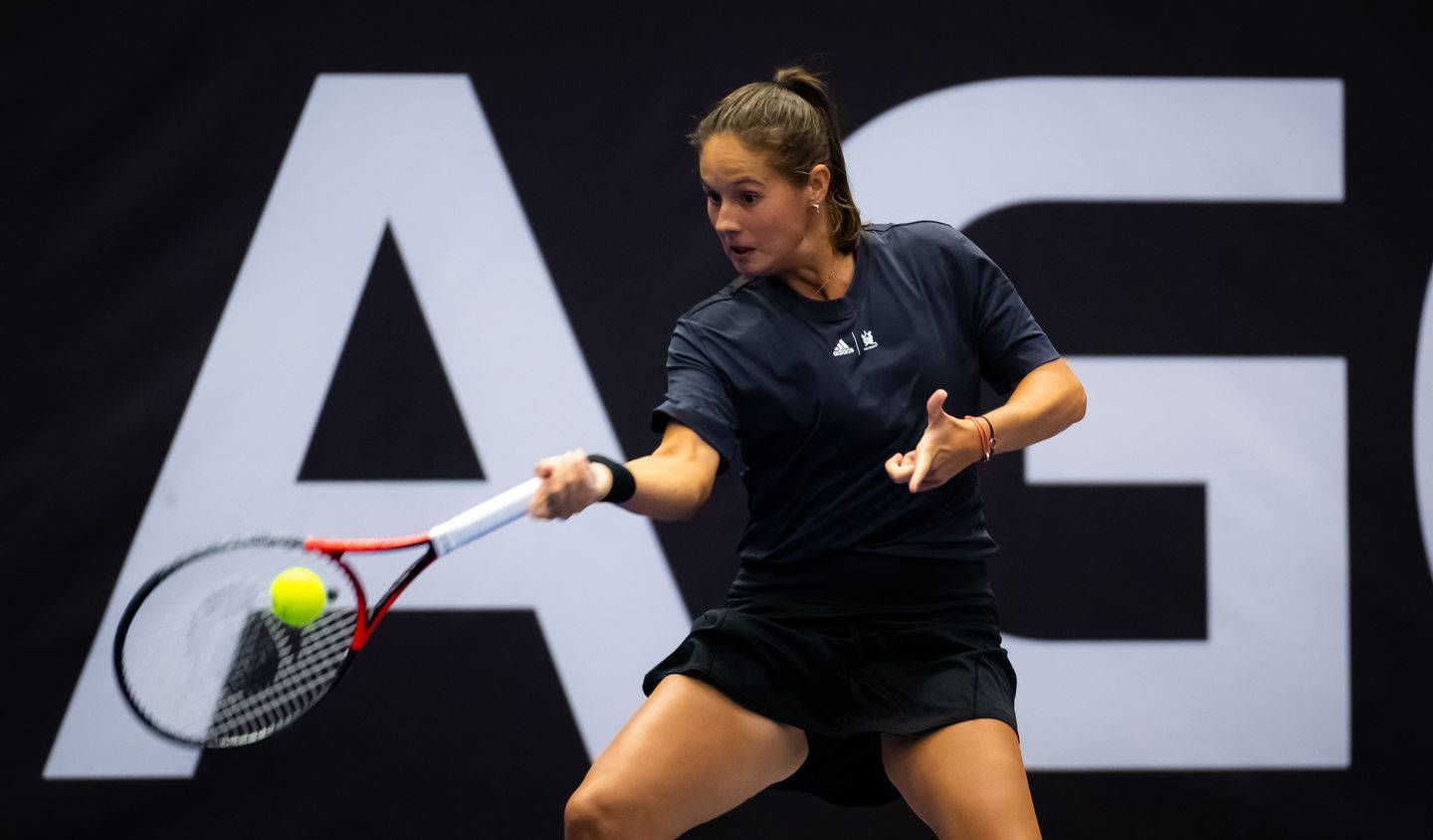 Daria Kasatkina Wearing Black Outfit