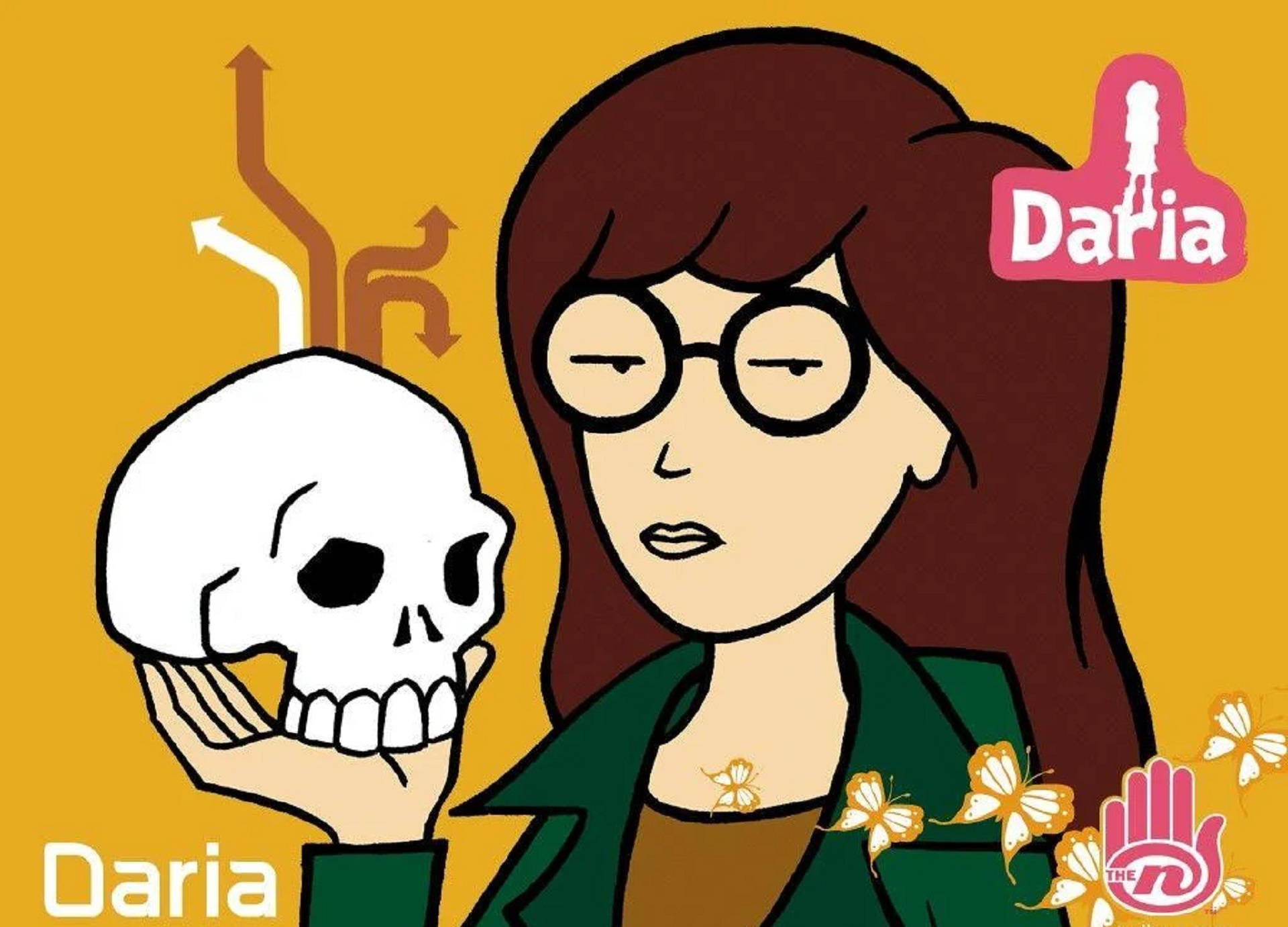 Daria With A Skull