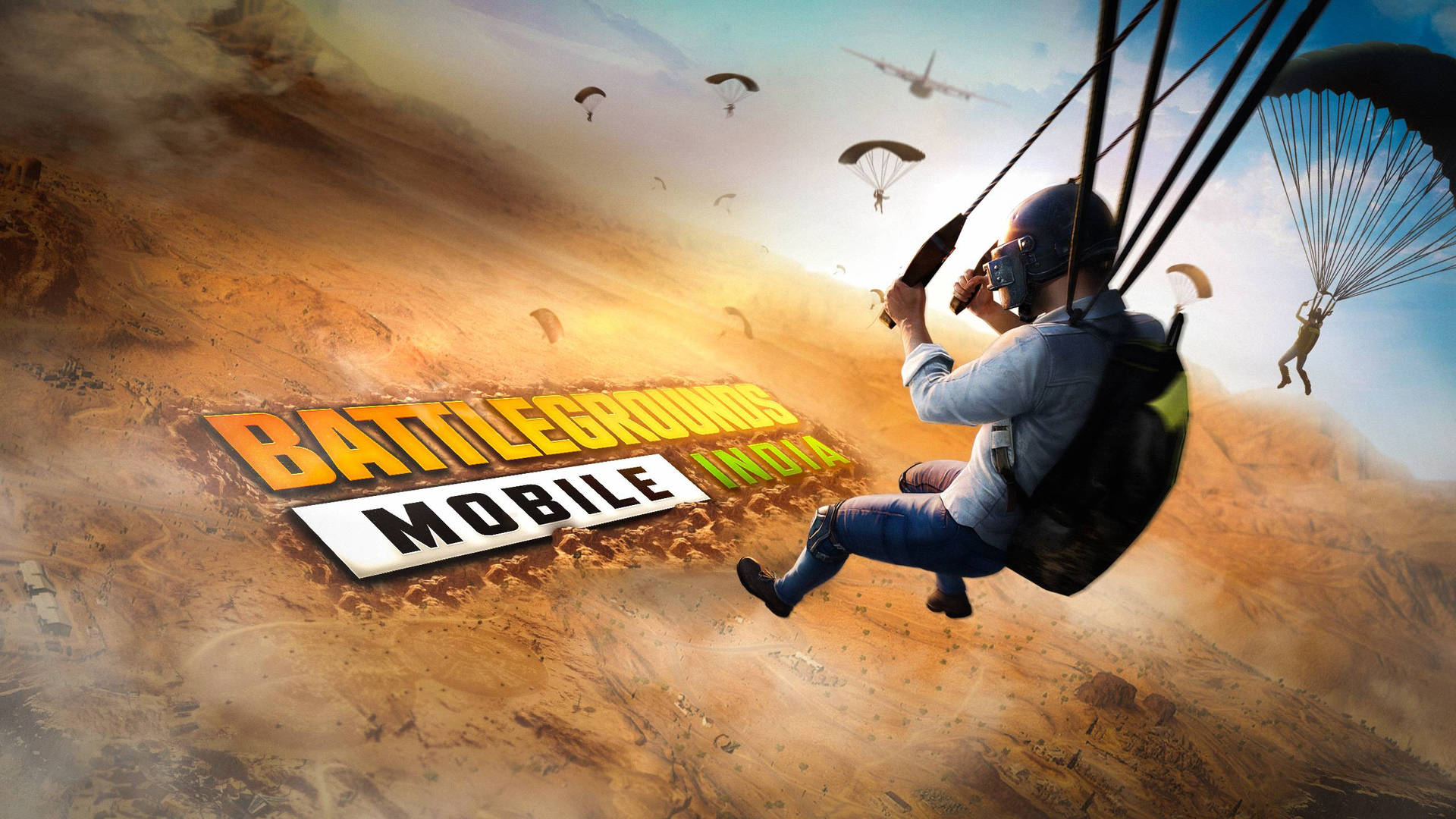 Daring Battle Drop In Battlegrounds Mobile India Background