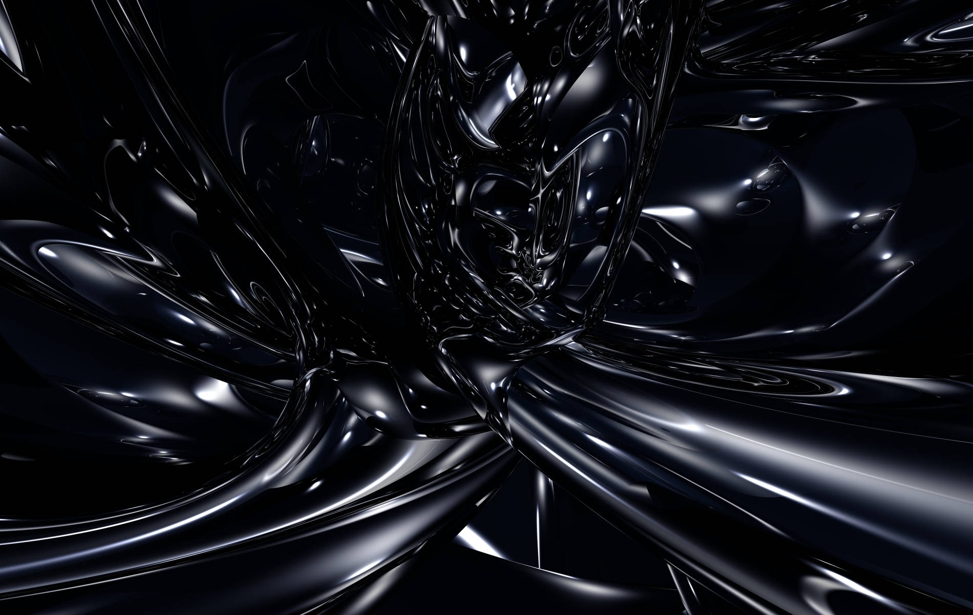 Dark 3d Abstract Background