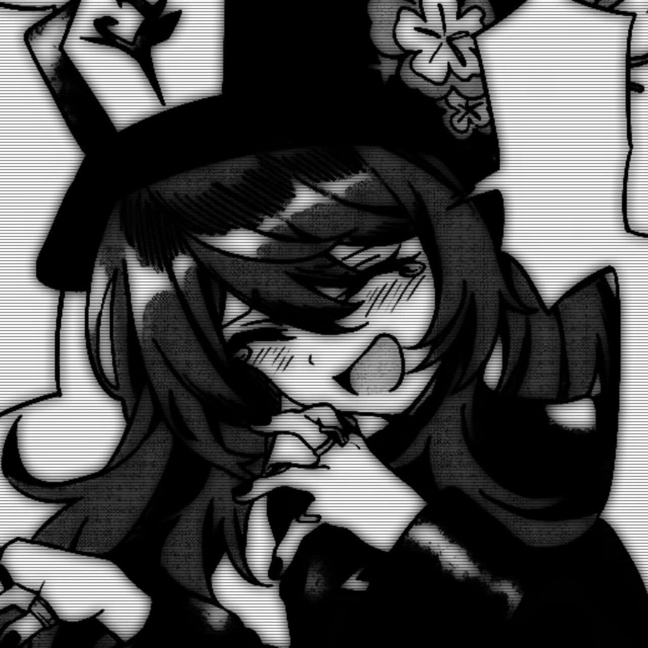 Dark Aesthetic Anime Pfp Happy Anime Girl Background