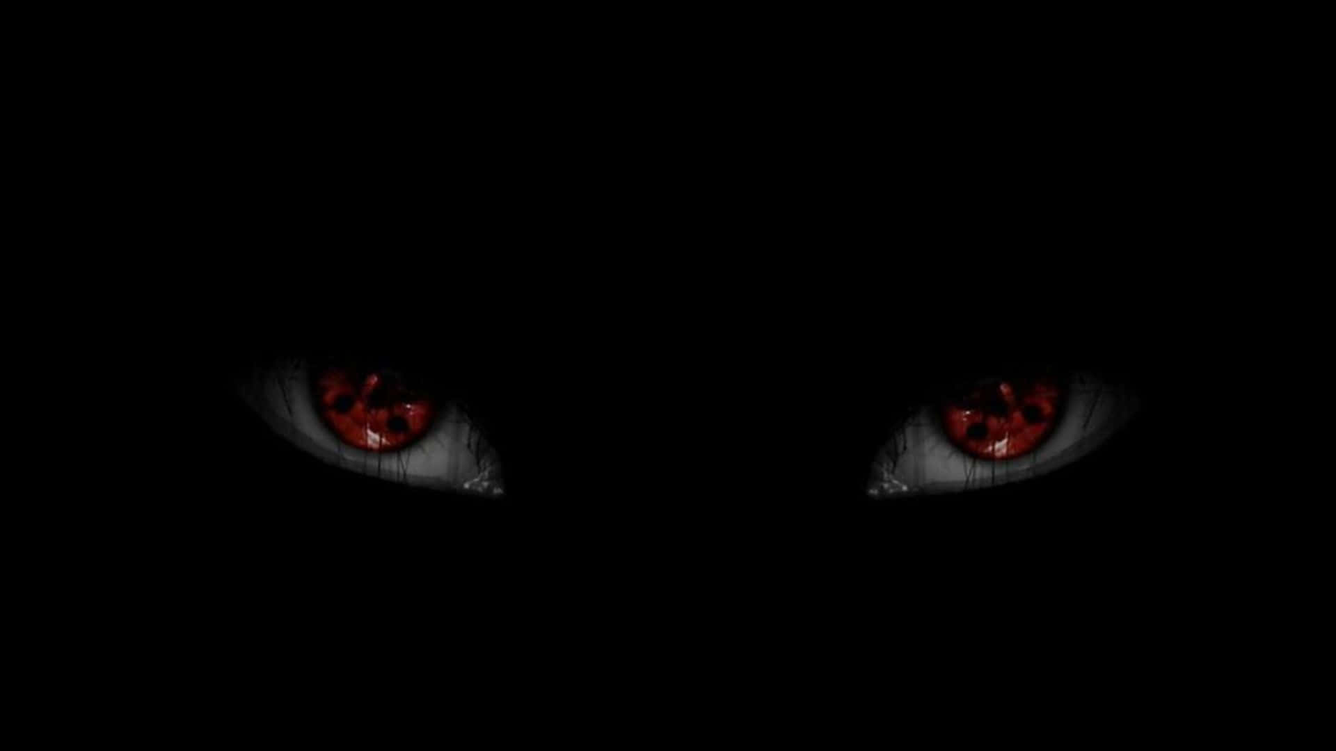 Dark Aesthetic Anime Pfp Sharingan Eyes Background
