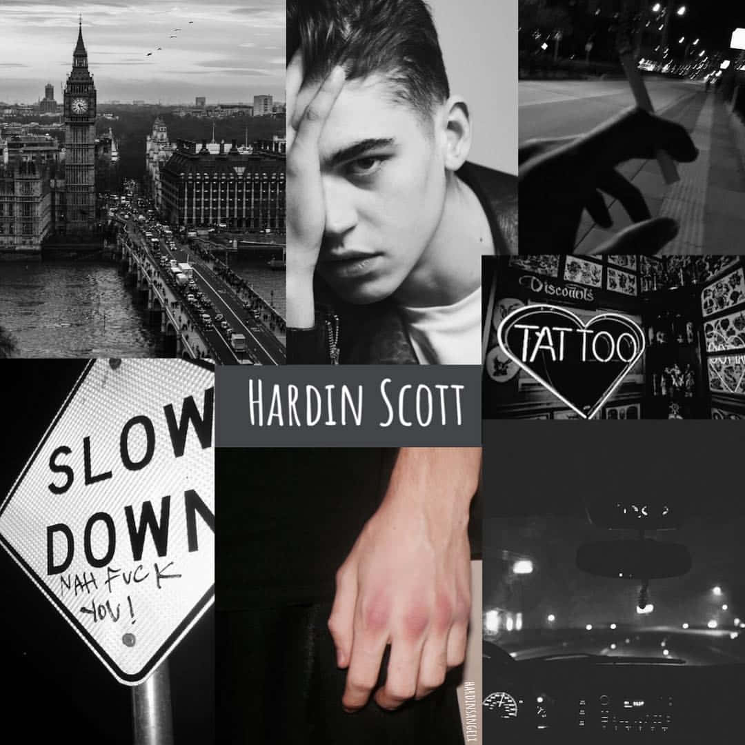 Dark Aesthetic Badass Hardin Scott Background
