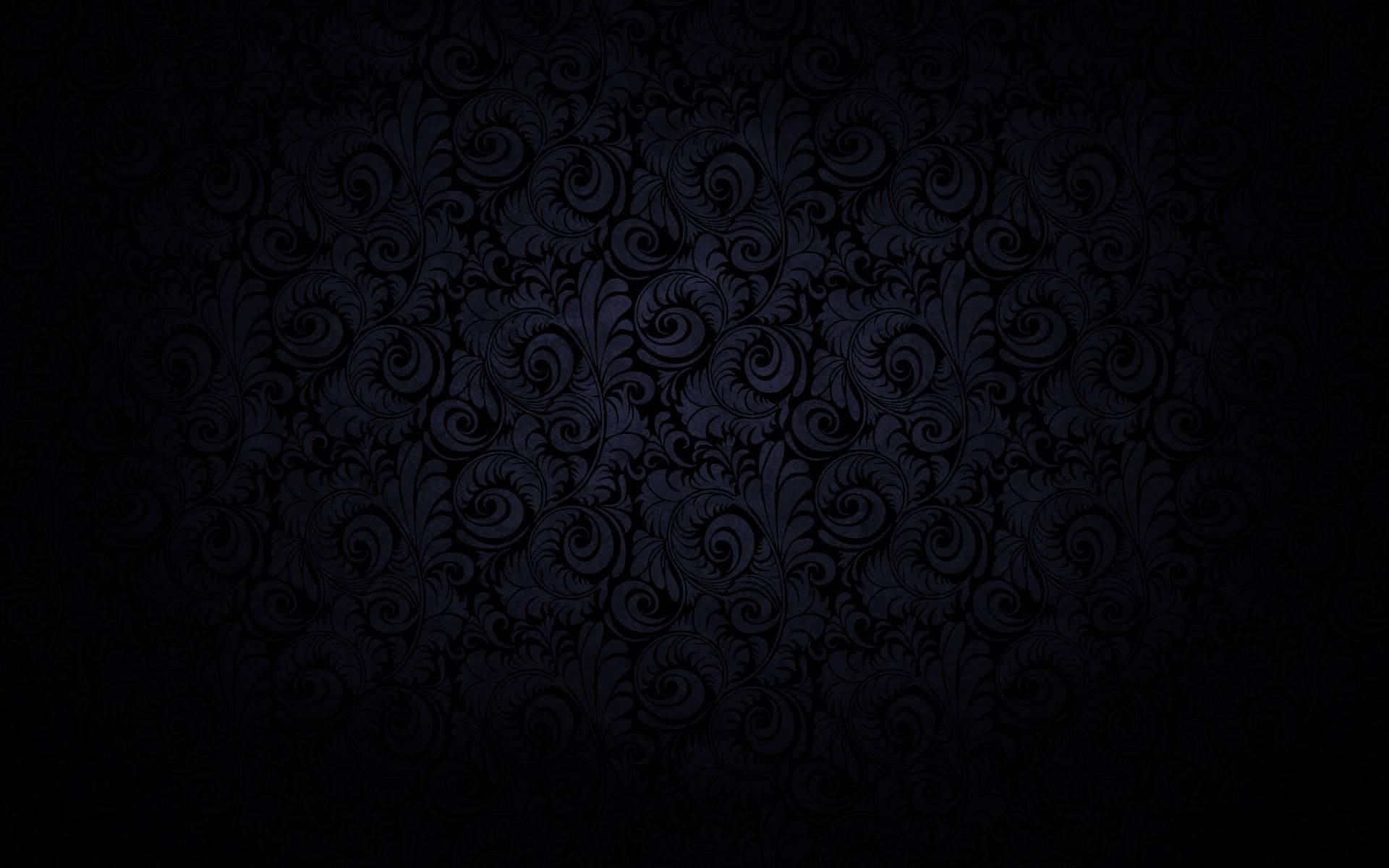 Dark Aesthetic Filigree Background