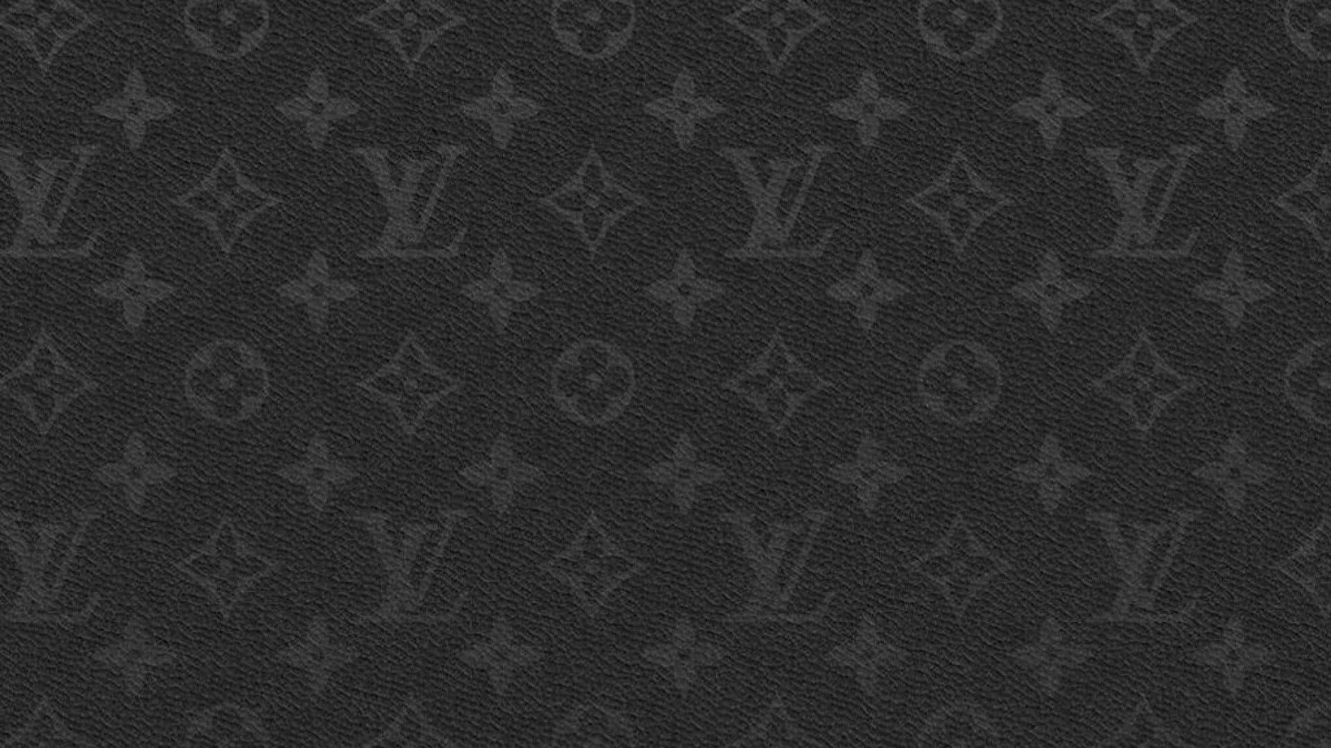 Dark Aesthetic Louis Vuitton Print Background