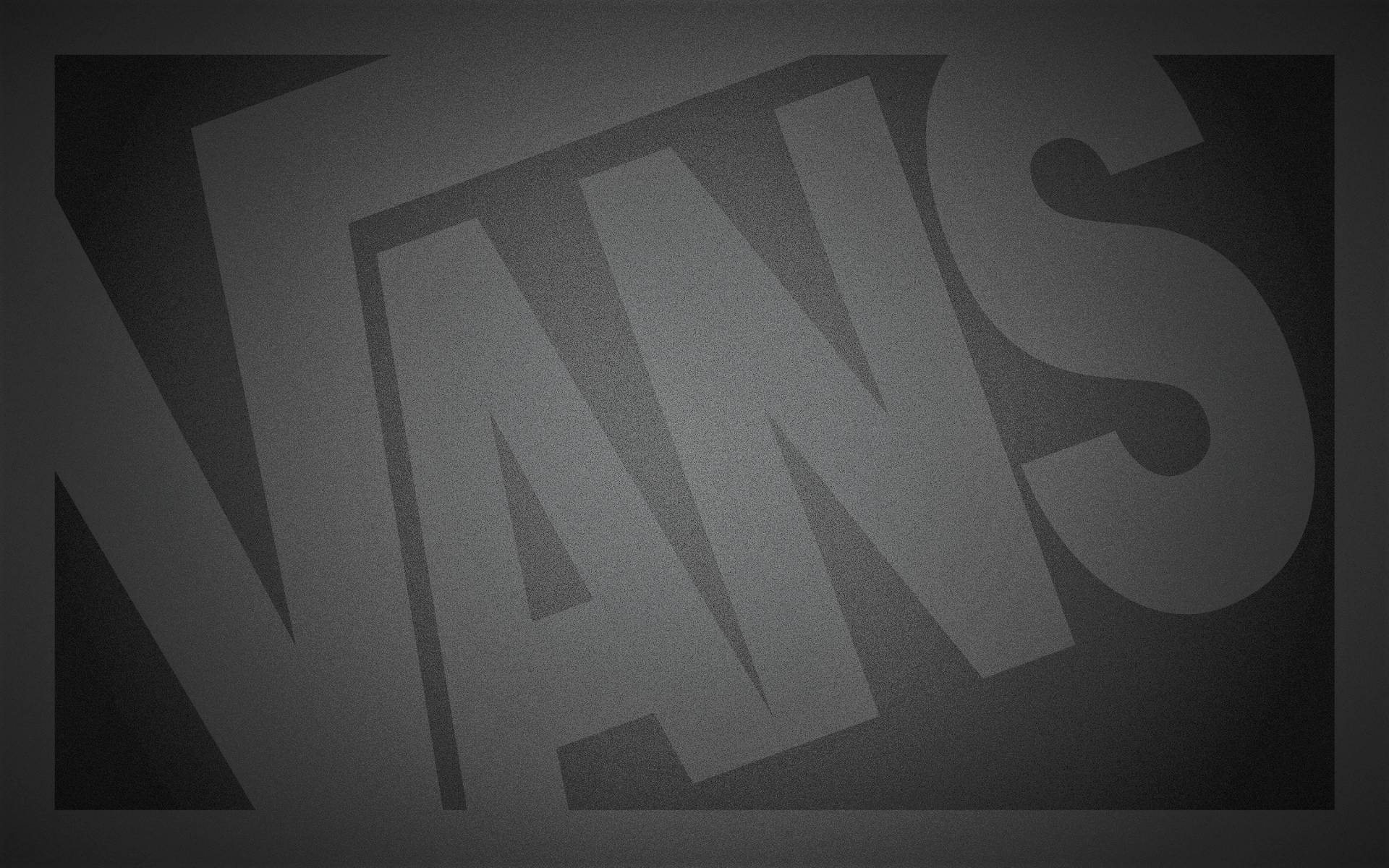 Dark Aesthetic Vans Logo Background