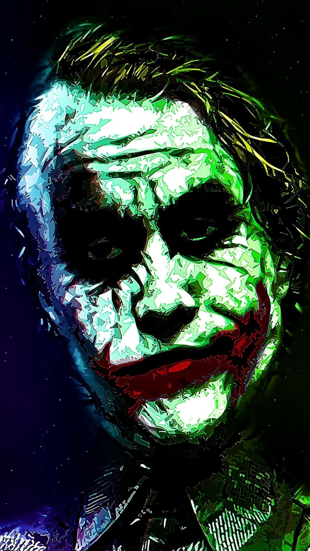 Dark And Mesmerizing Joker - 4k Graphics Phone Wallpaper