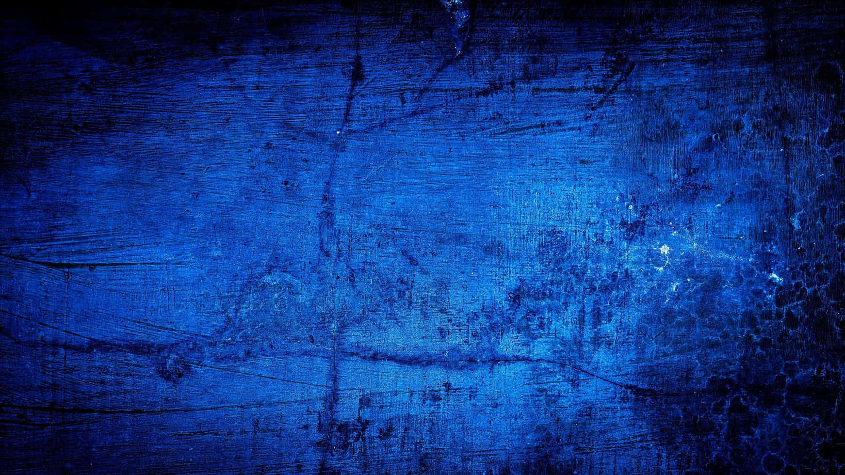 Dark And Mysterious Blue Grunginess Background