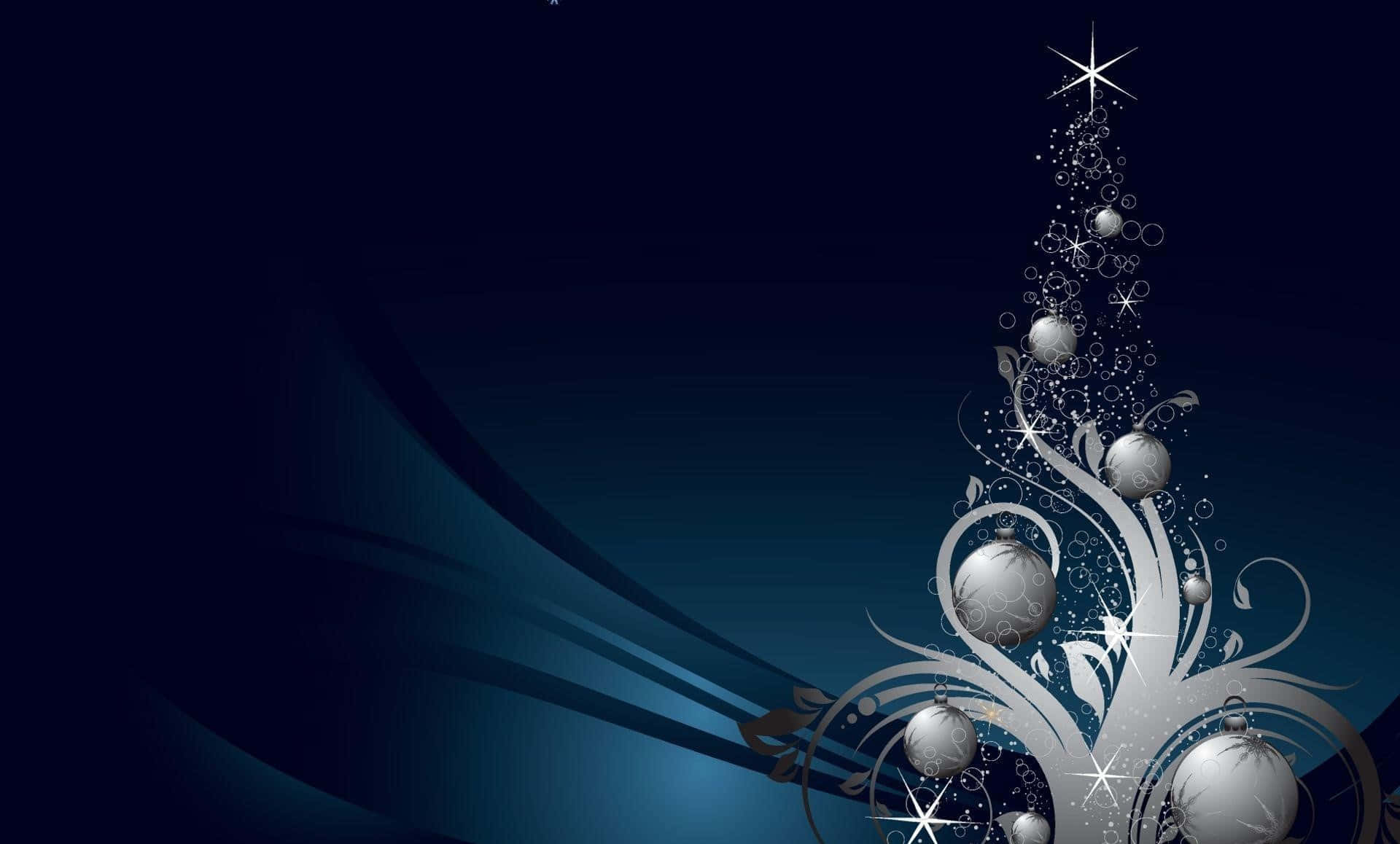 Dark And Mysterious Christmas Wonderland Background