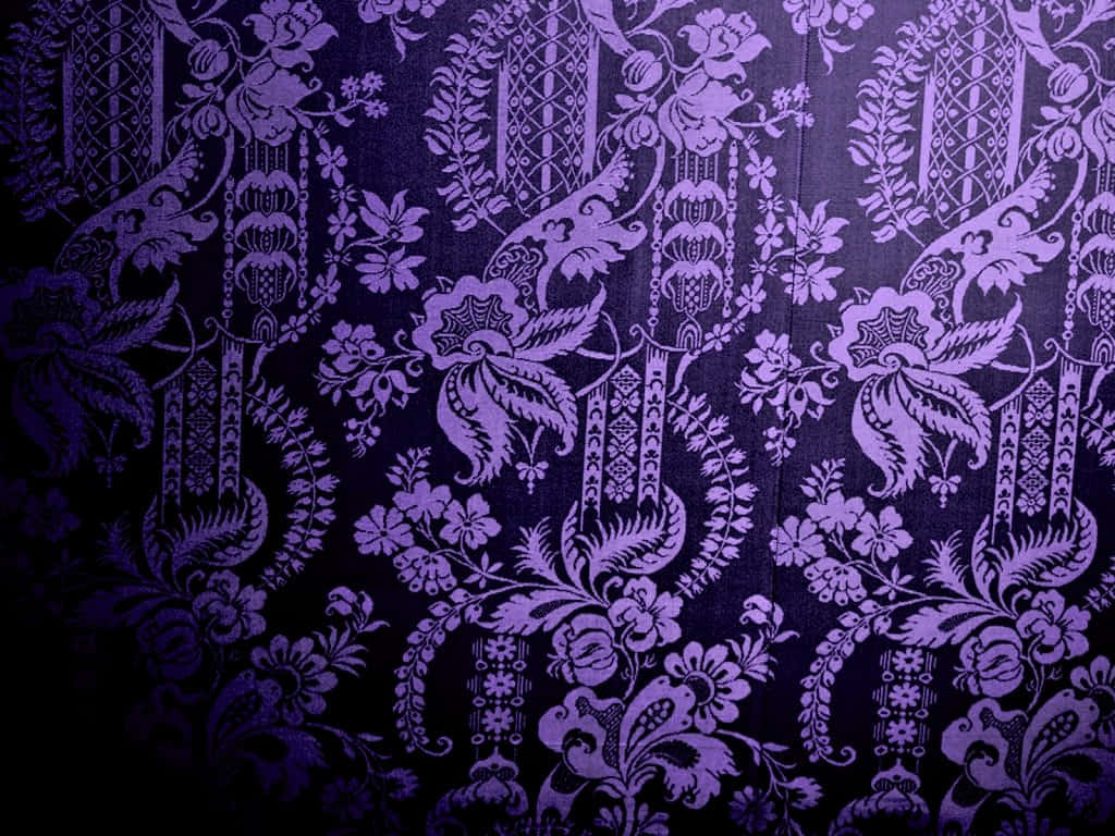 Dark And Mysterious, The Purple Gothic Style Evokes A Passionate And Unique Ambience.