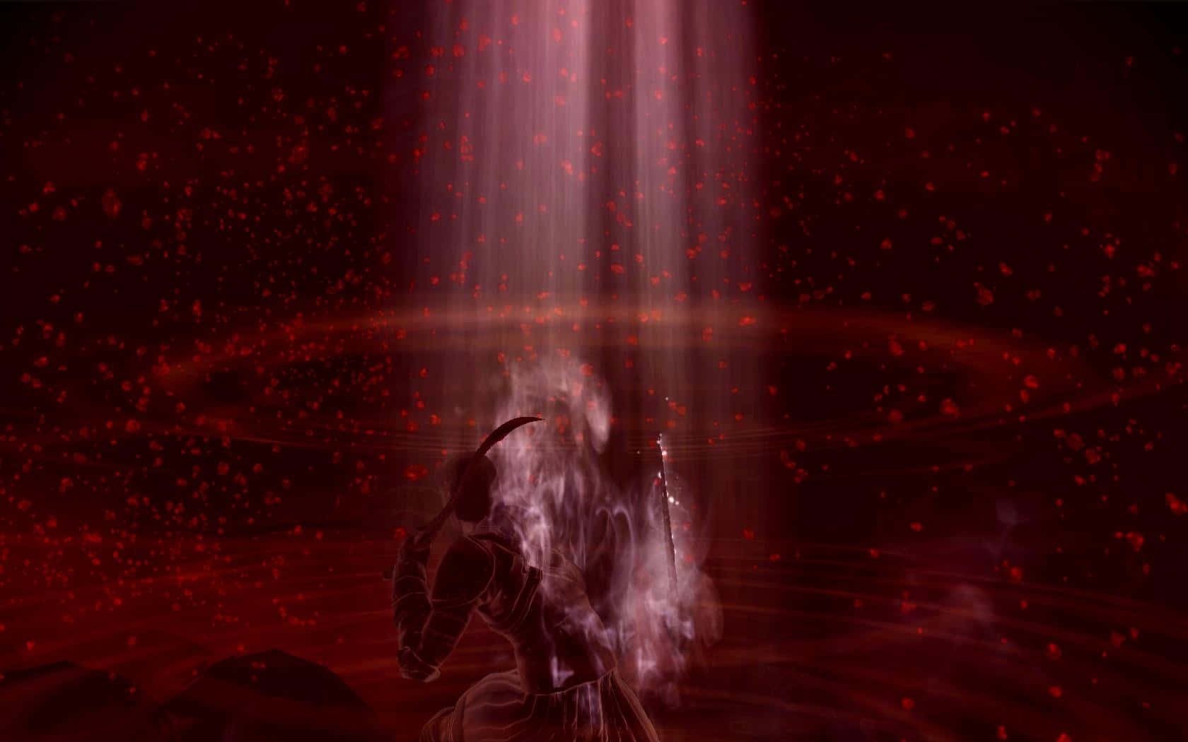 Dark And Virulent Place Background