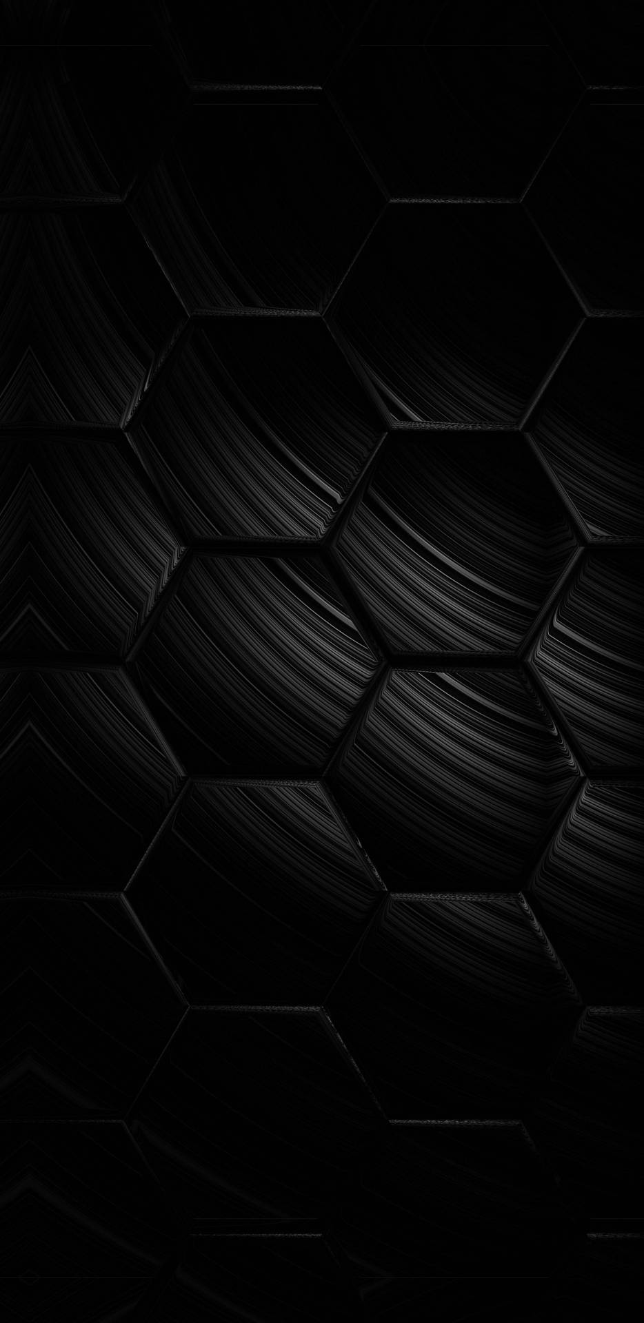 Dark Android Hexagon Background Background