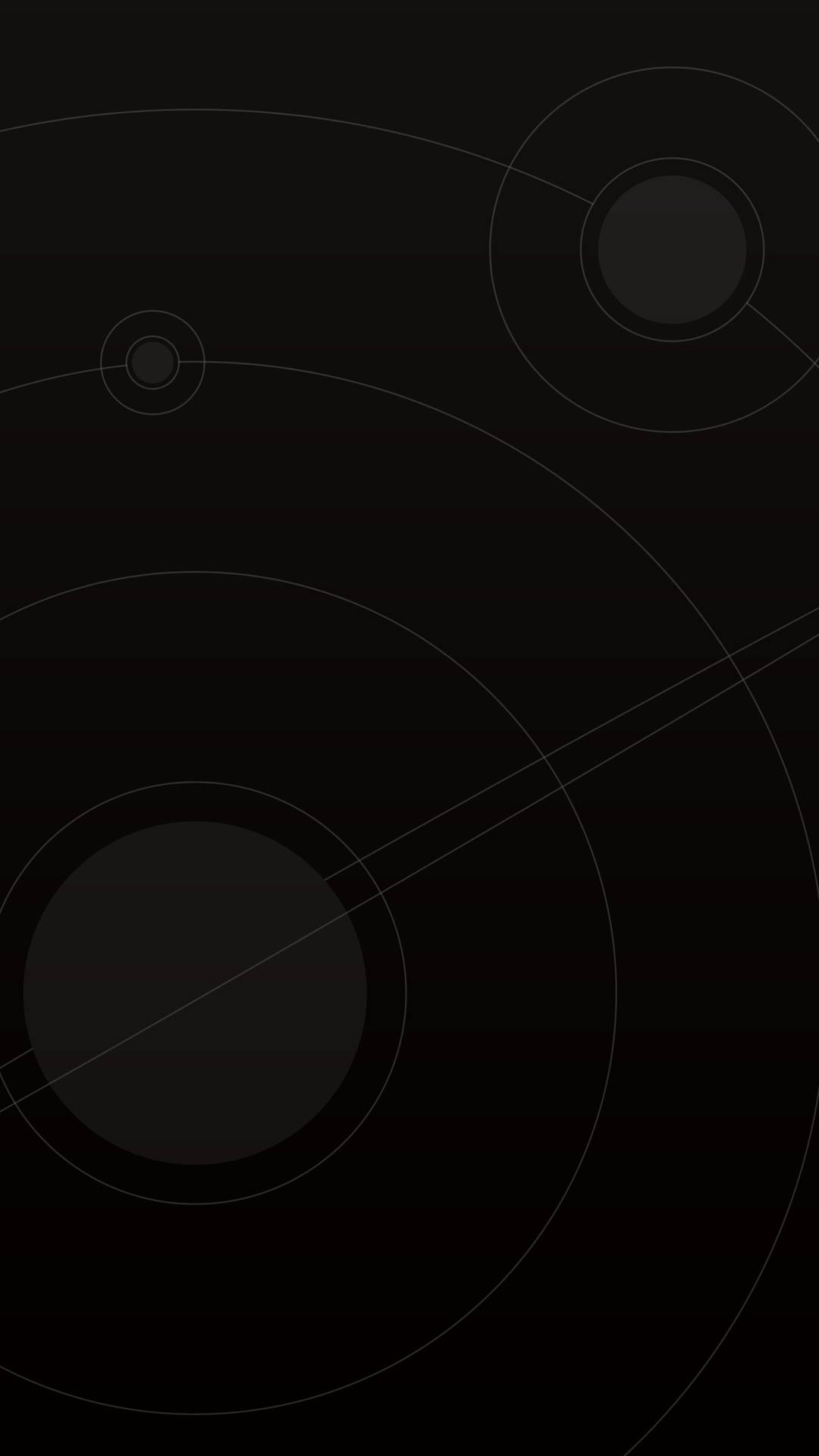 Dark Android Minimal Orbit Design Background