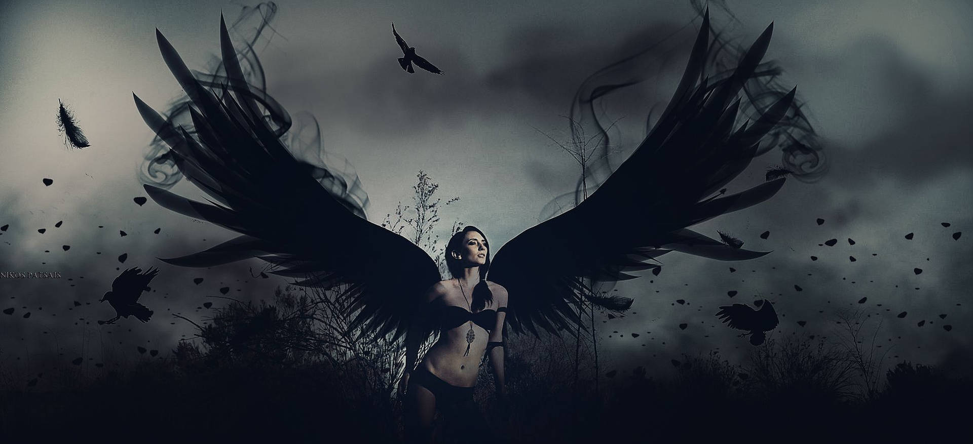 Dark Angel Black Wings