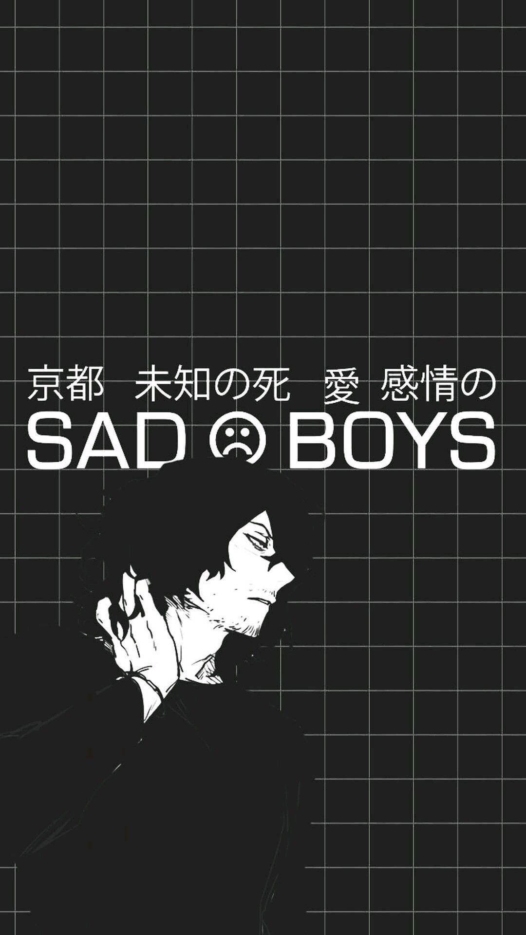 Dark Anime Aesthetic Sad Boys Background