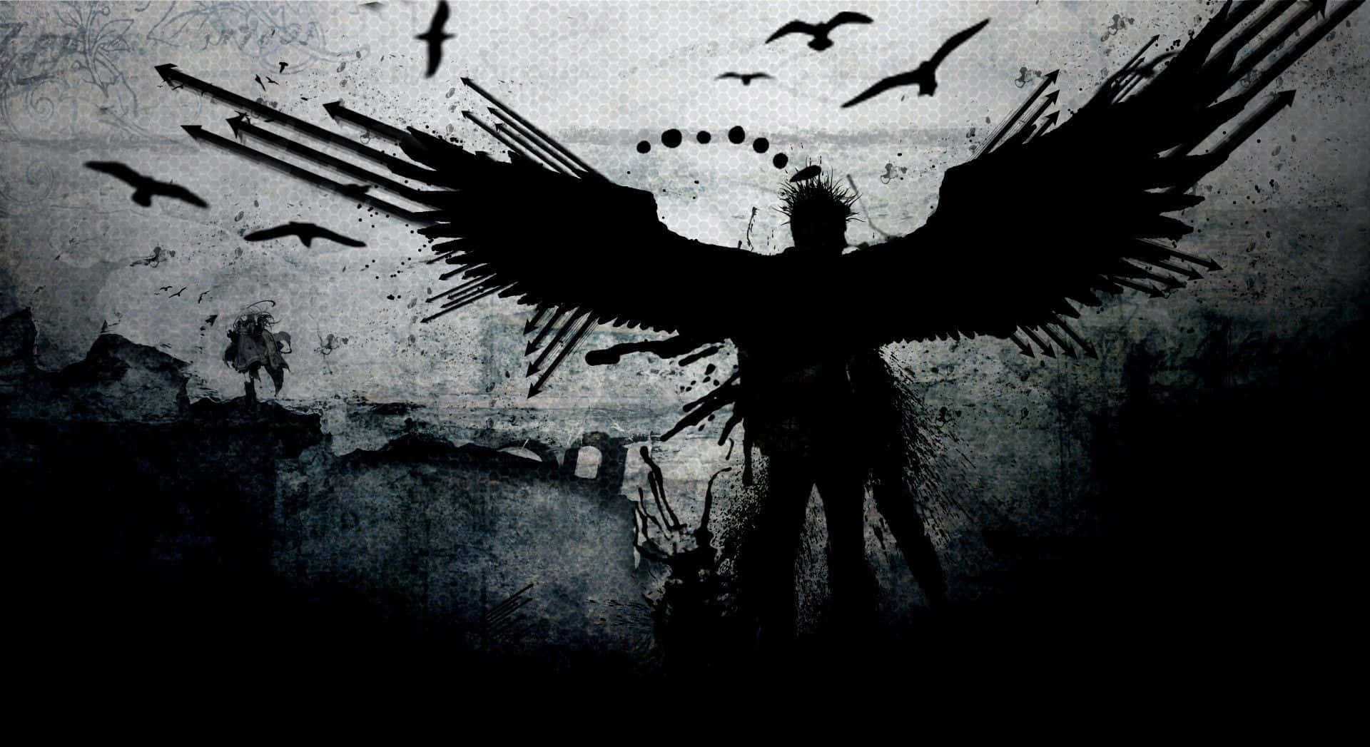 Dark Anime Art To Embrace A Gothic Aesthetic Background