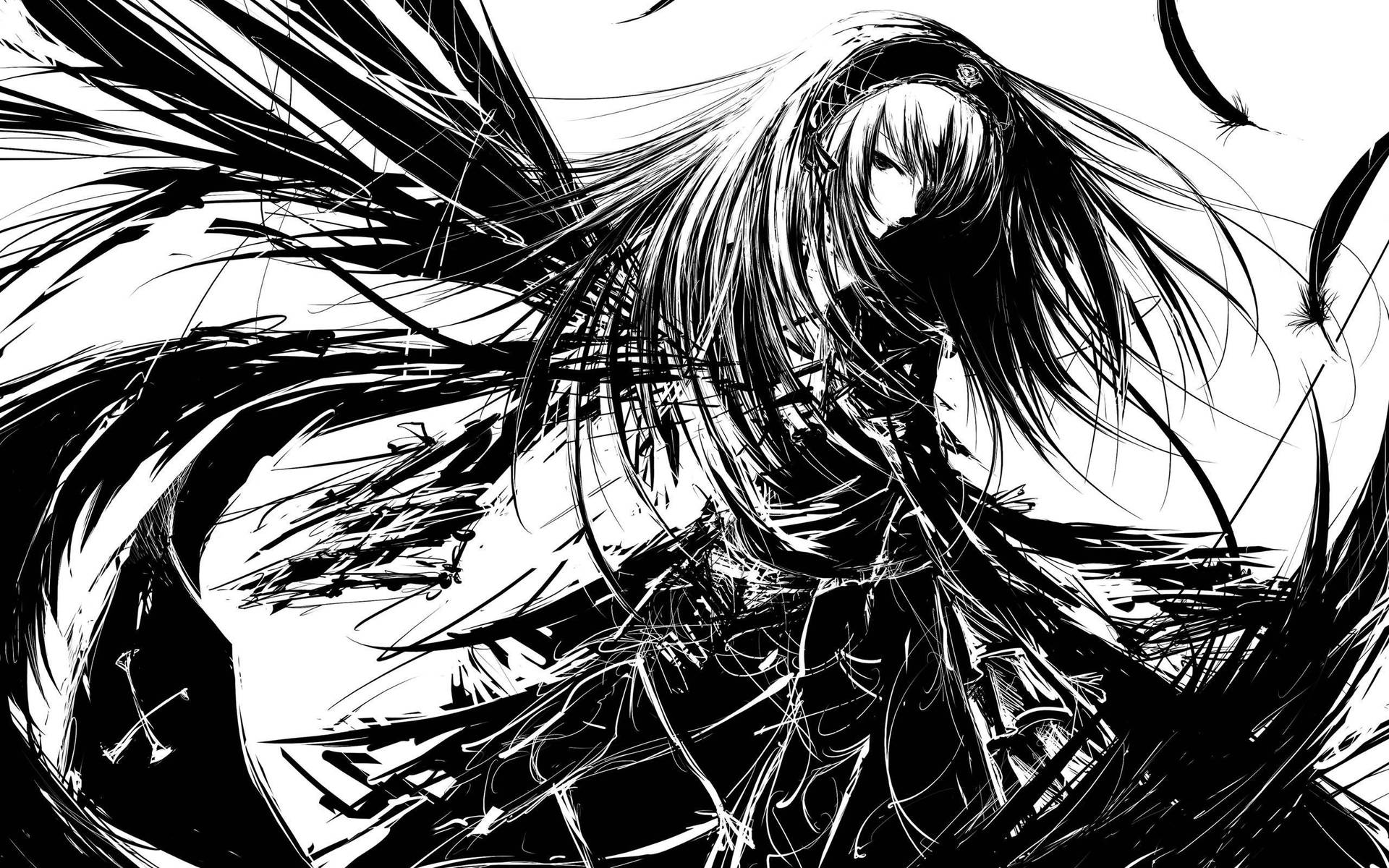 Dark Anime Rozen Maiden Suigintou