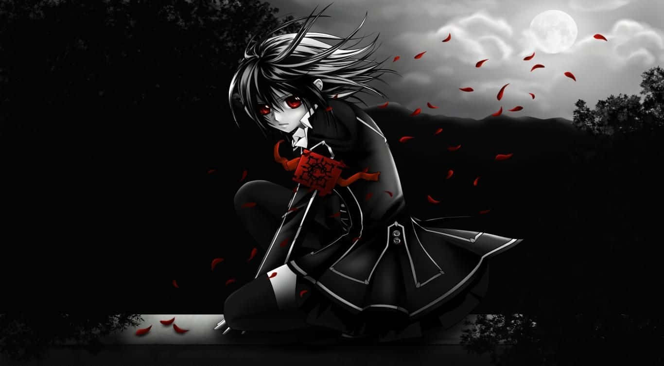 Dark Anime Yuki Art Background