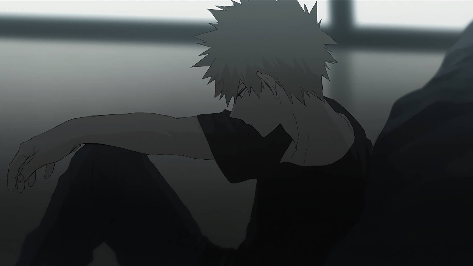 Dark Bakugo Brooding Background