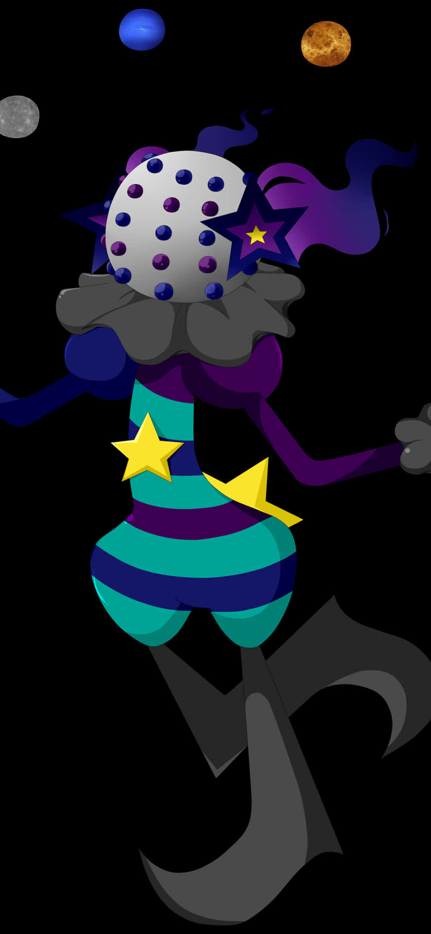Dark Blacephalon Background
