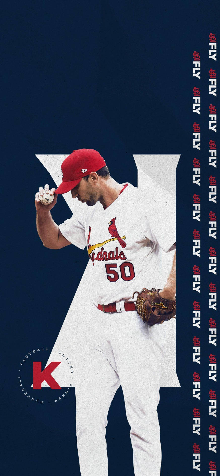 Dark Blue Adam Wainwright