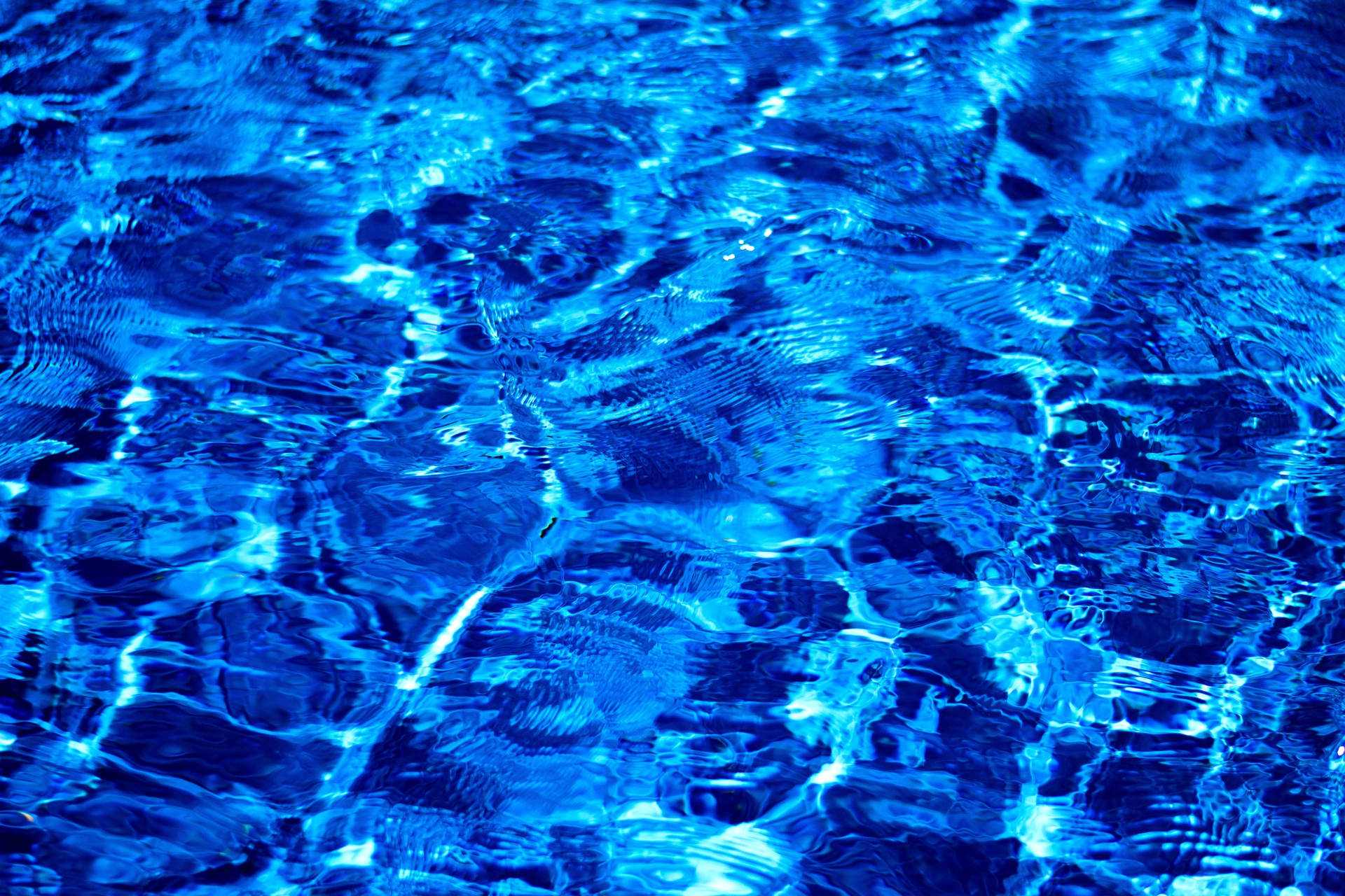 Dark Blue Aesthetic Waters Background