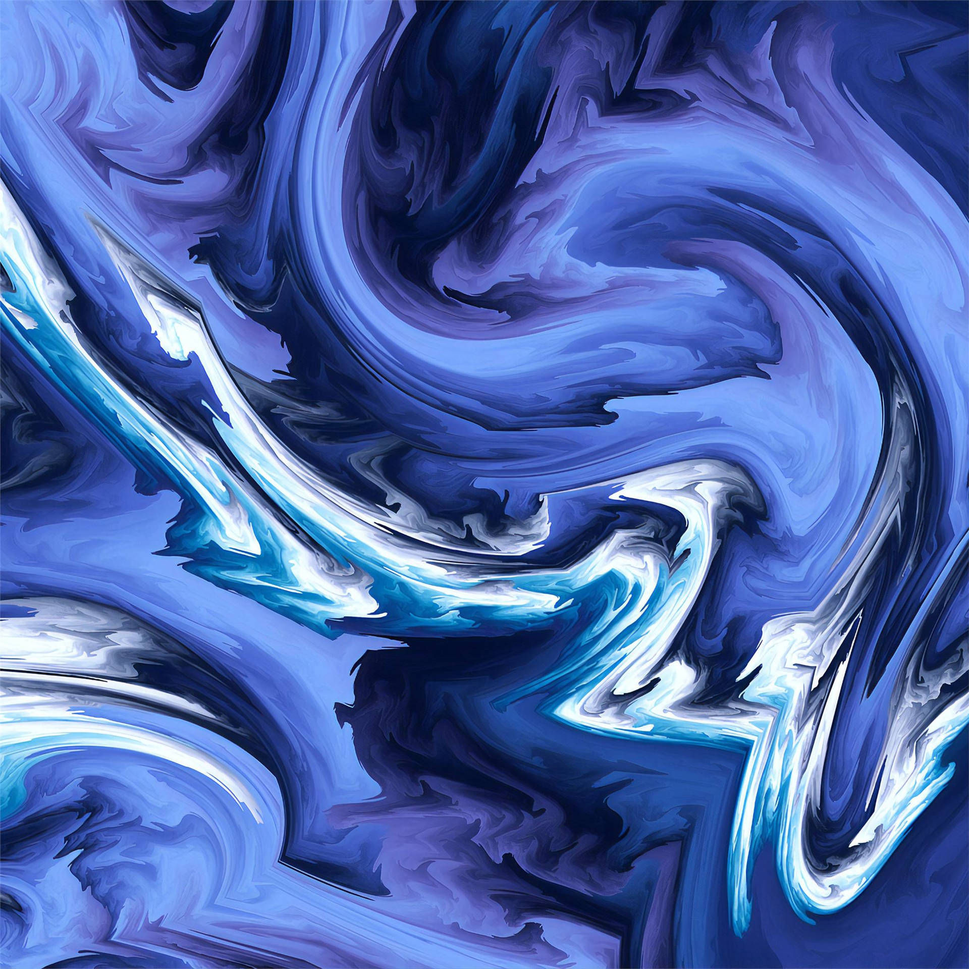 Dark Blue Agate Art Ipad Air 4 Background