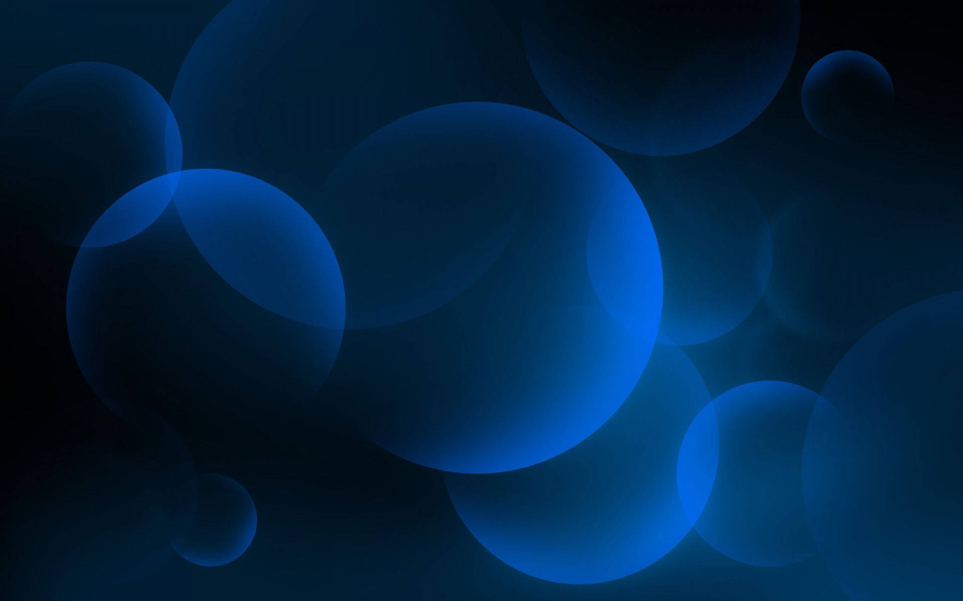 Dark Blue Background Bubble Artwork Background