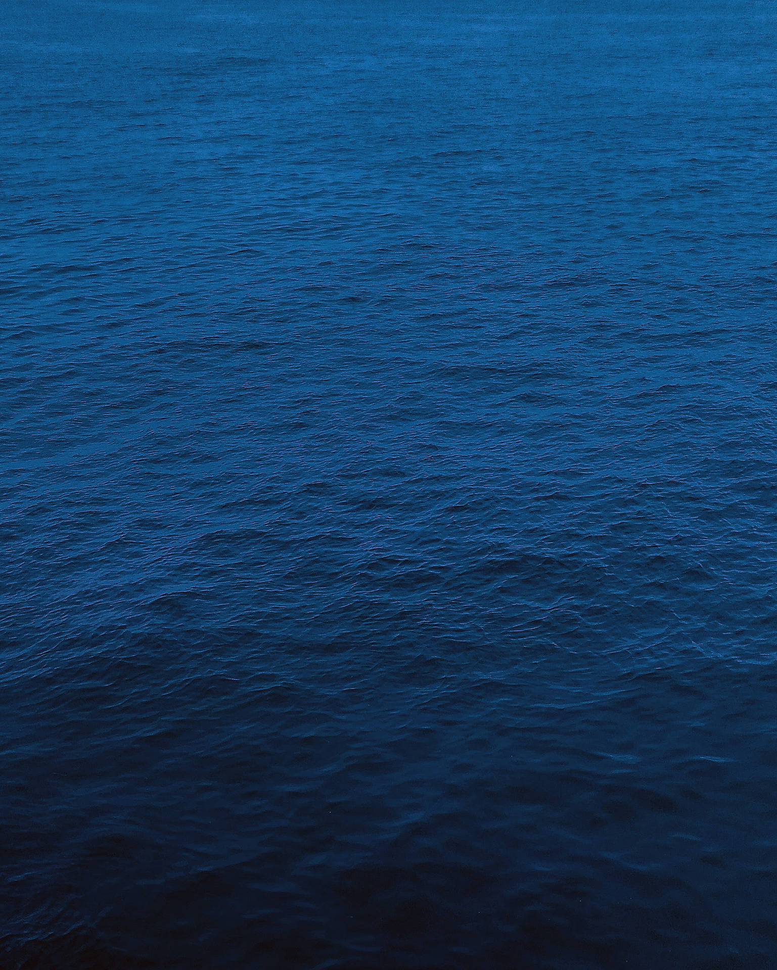 Dark Blue Background Calm Ocean Wave