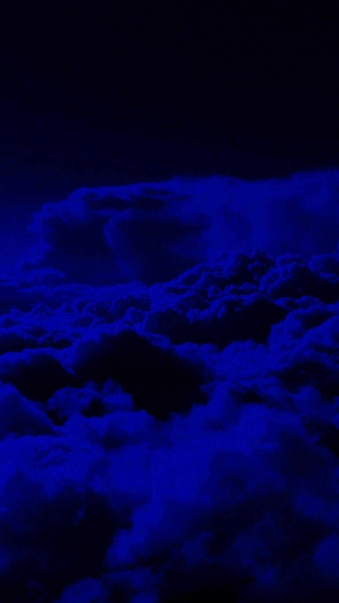 Dark Blue Background Dreamy Night Clouds Background