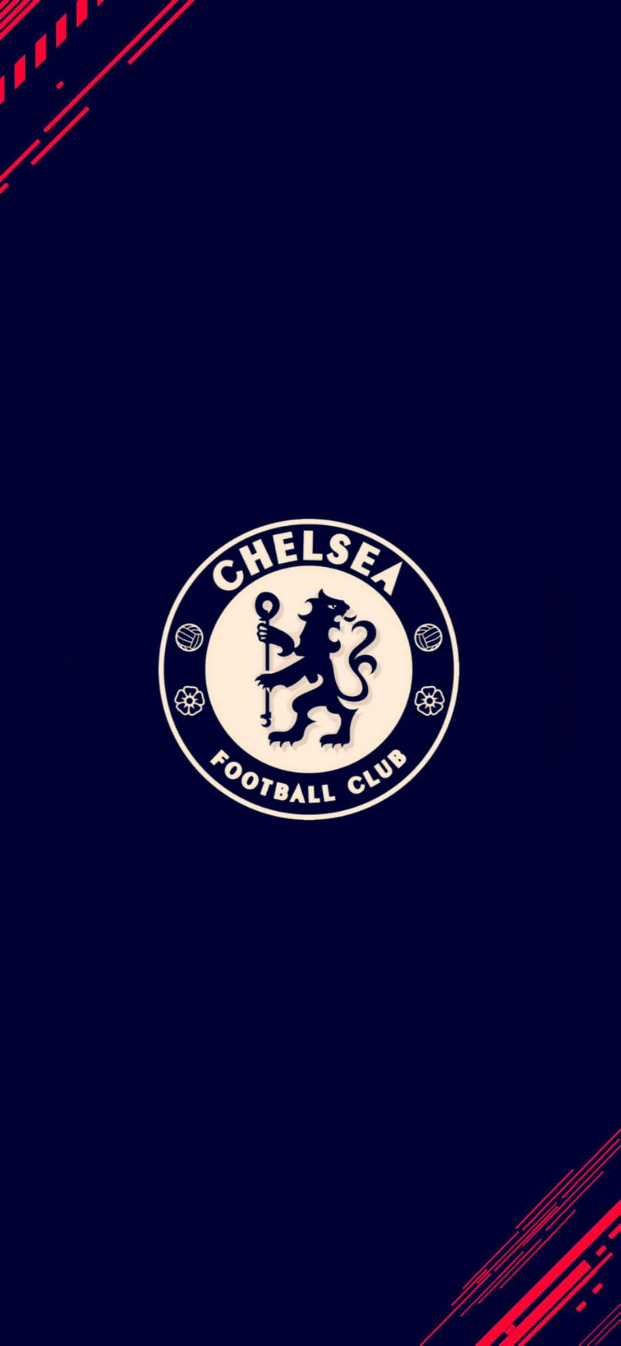 Dark Blue Chelsea Fc Logo Background