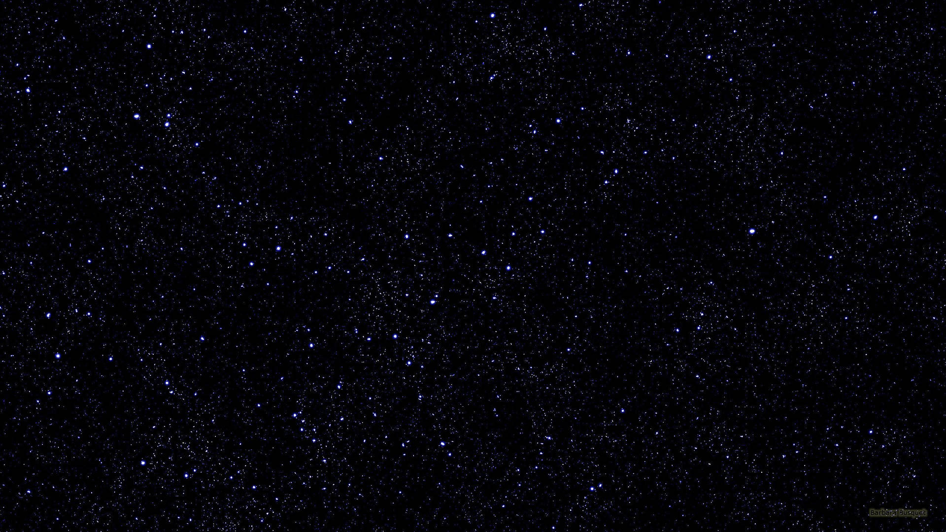 Dark Blue Galaxy Background