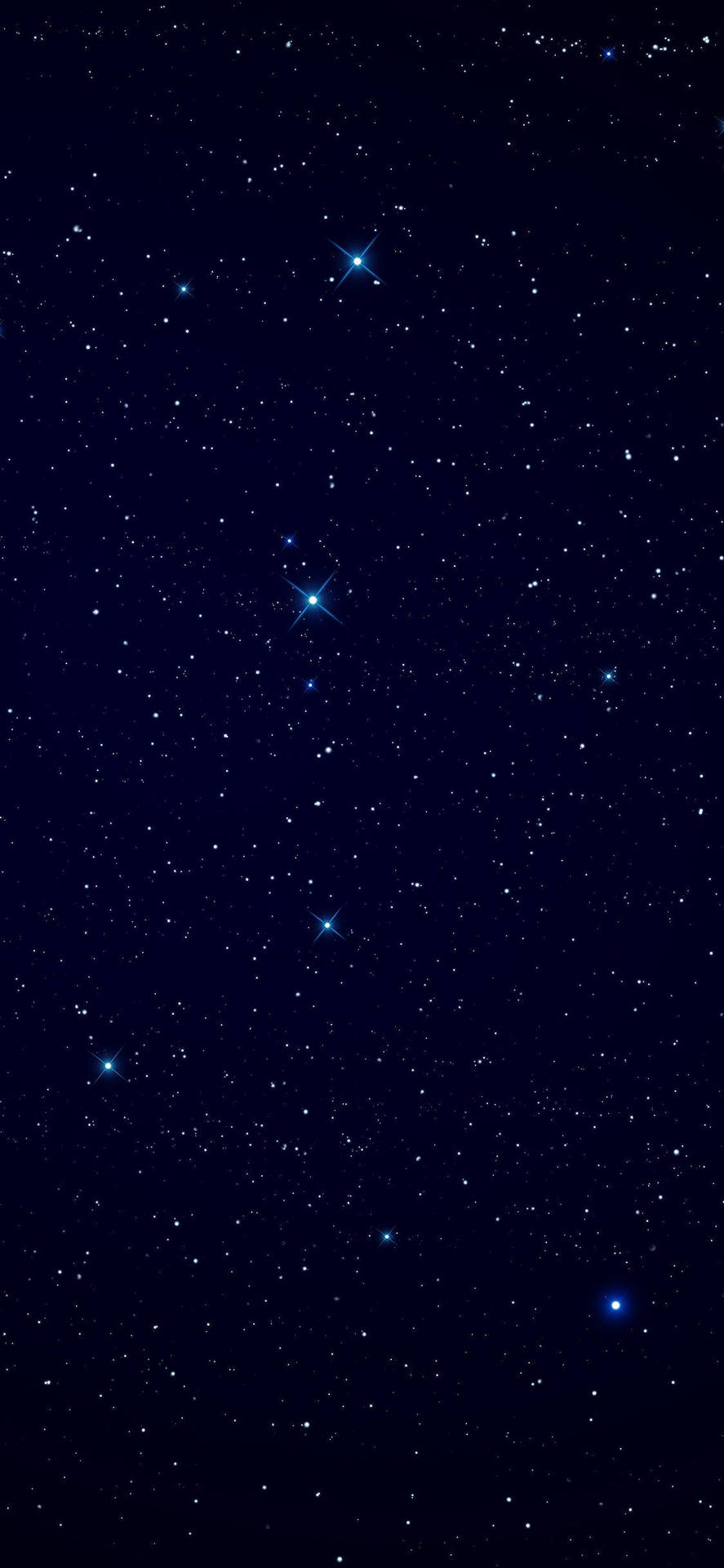 Dark Blue Galaxy In Space Iphone Background