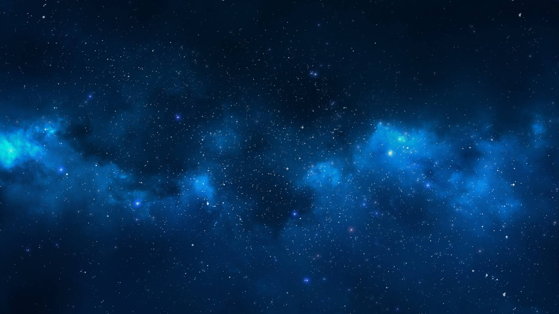 Dark Blue Galaxy Painting Background