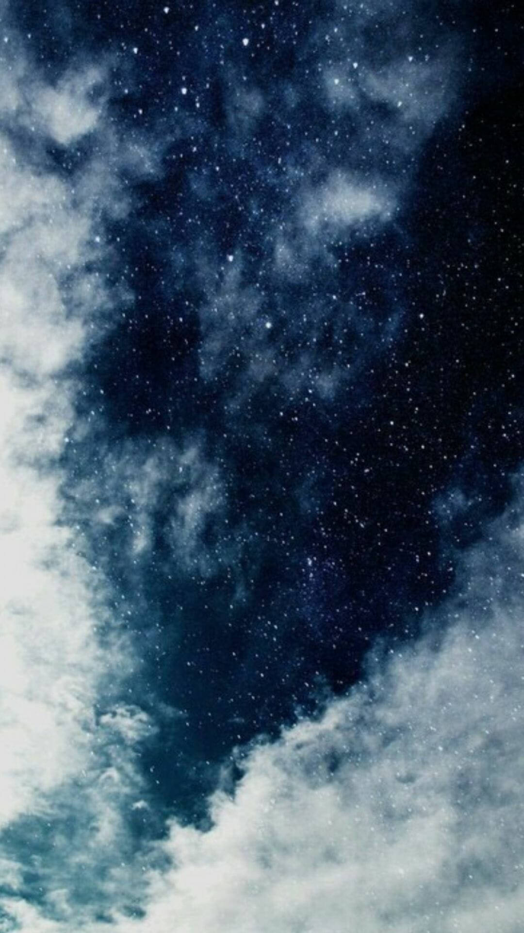 Dark Blue Iphone Screensaver Theme Background