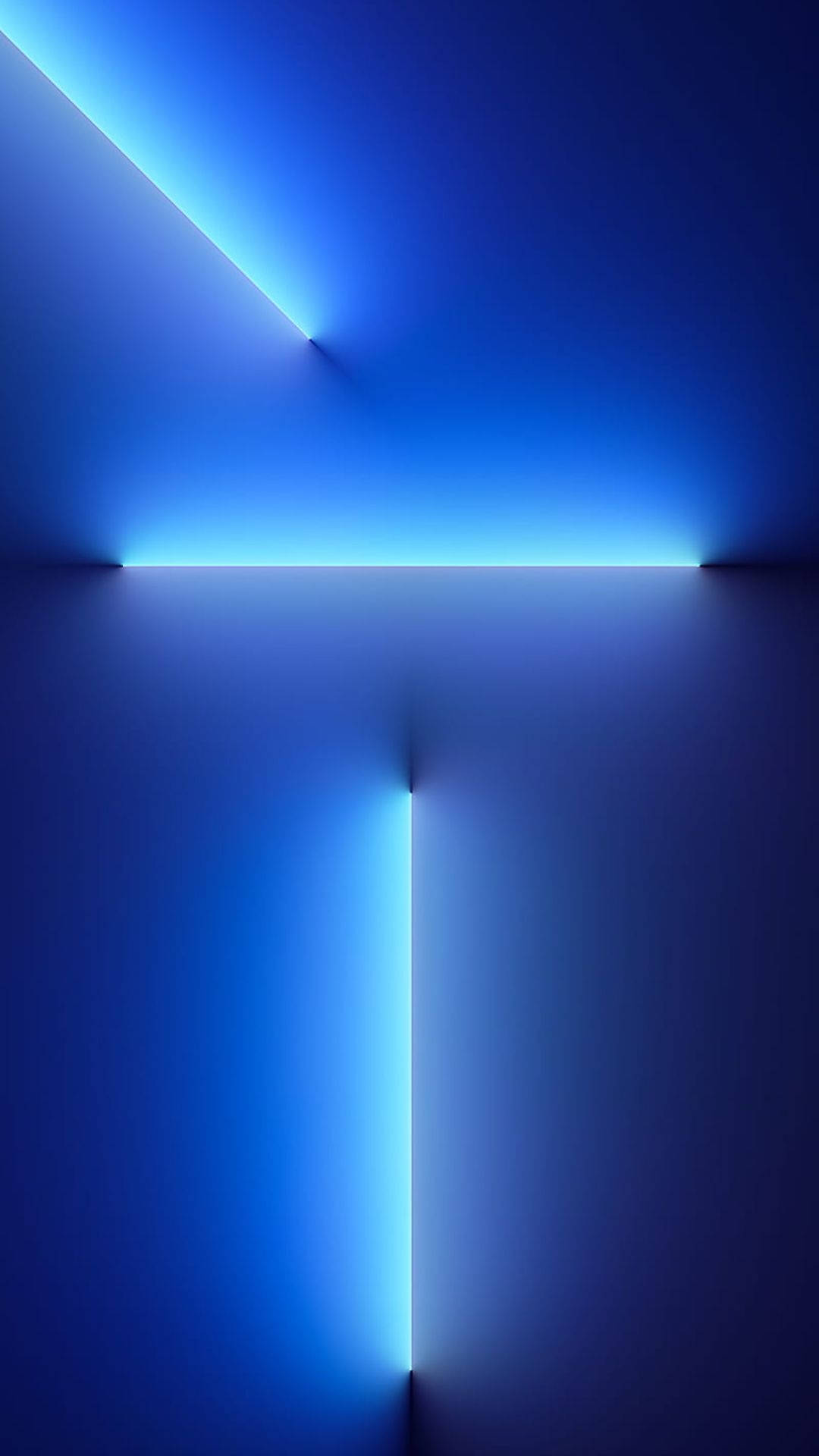 Dark Blue Neon Lights Iphone Background