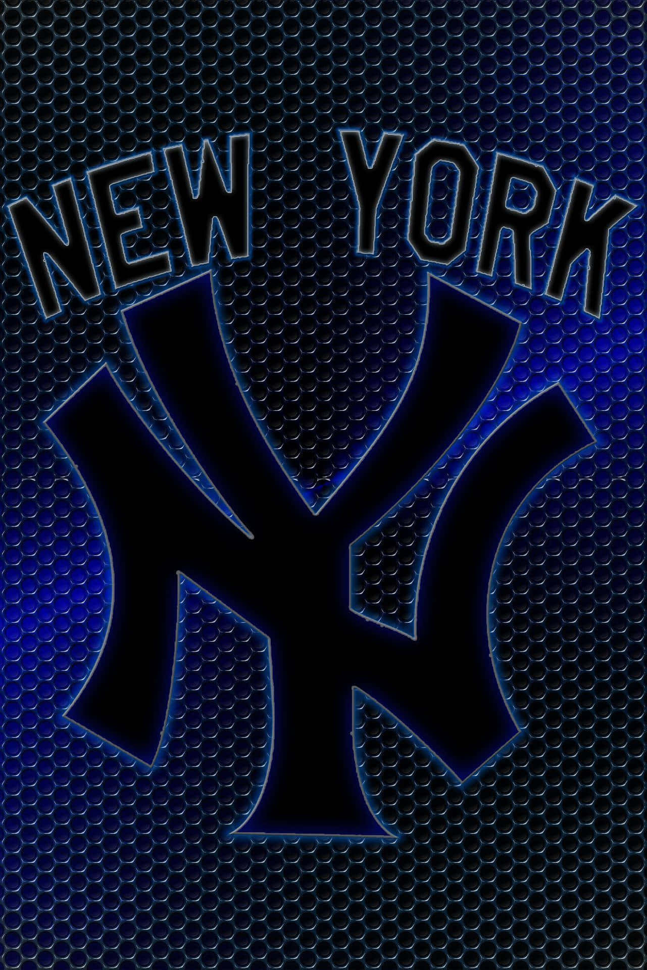 Dark Blue New York Yankees Iphone Background