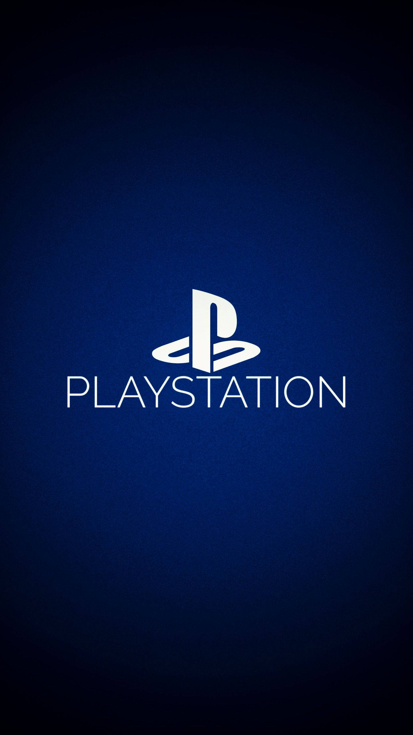 Dark Blue Ps4 Logo Background