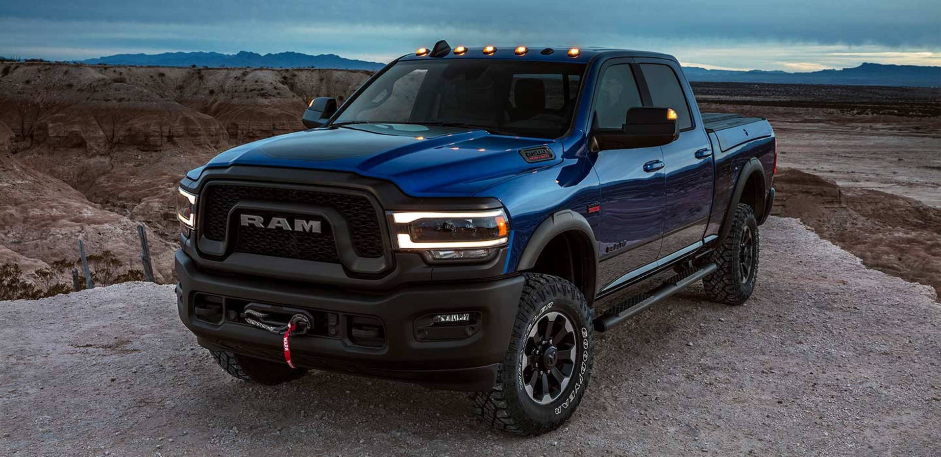 Dark Blue Ram Truck