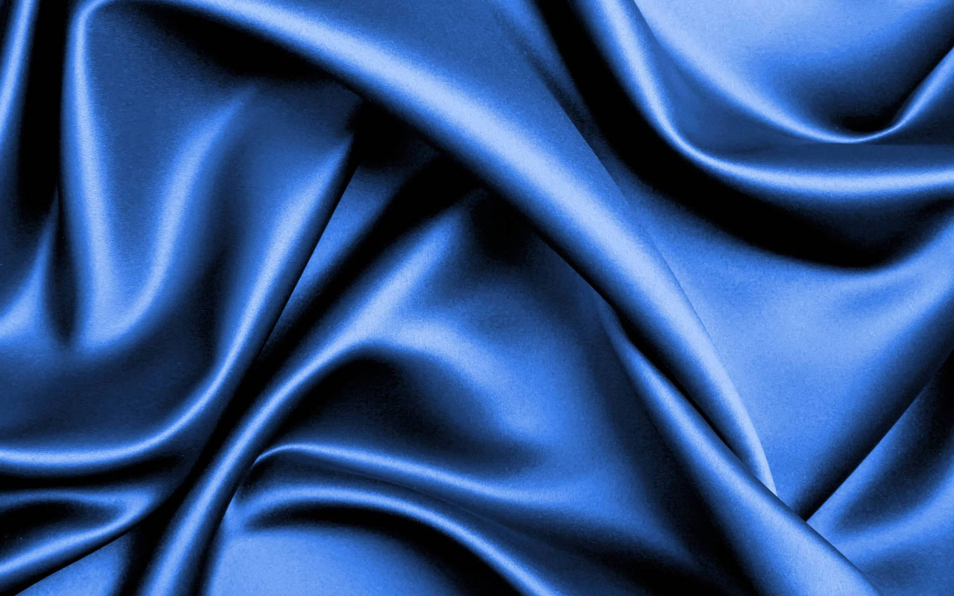 Dark Blue Satin Luxurious Texture Background