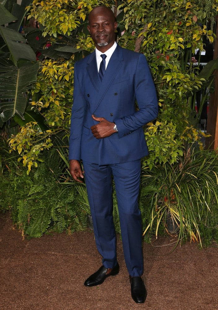 Dark Blue Suit Djimon Hounsou