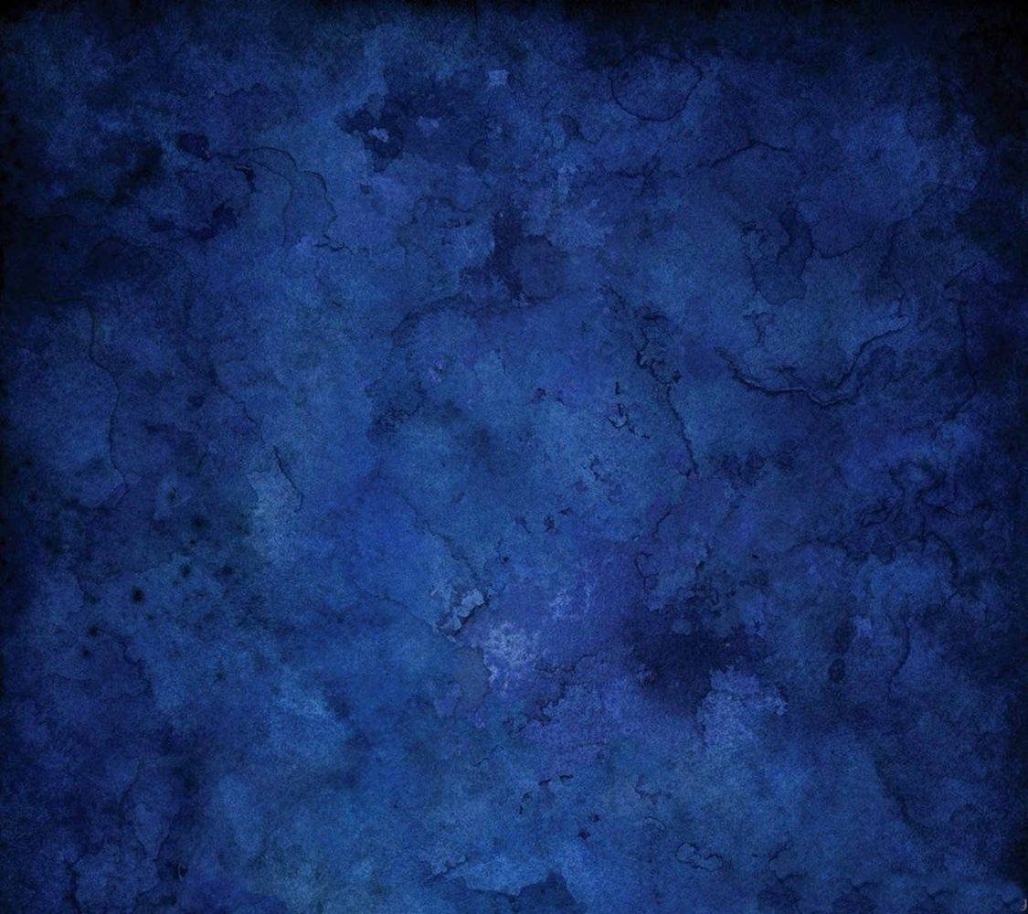 Dark Blue Watercolor Painting Marble Desktop