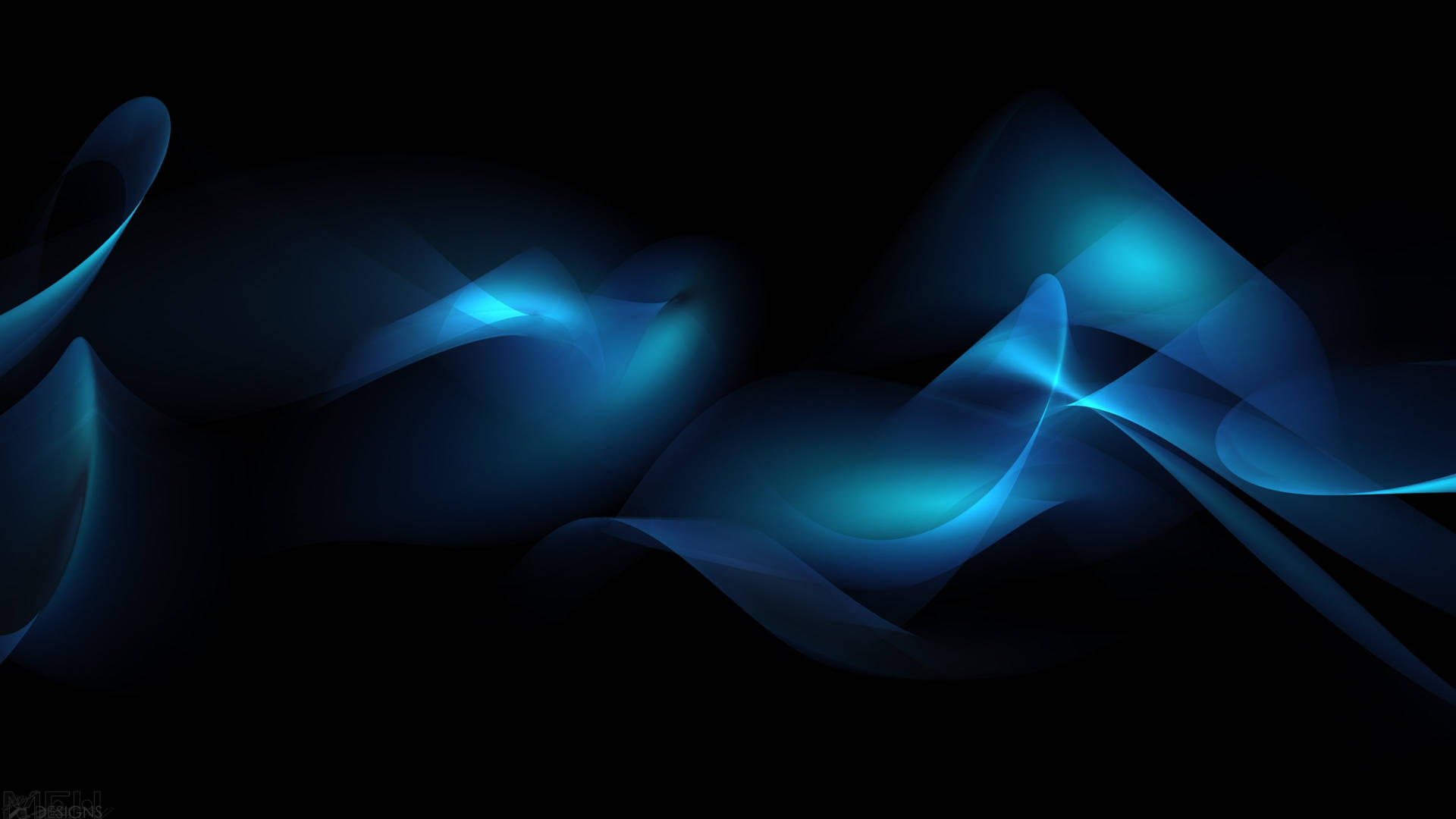 Dark Blue Waves 4k Ultra Hd