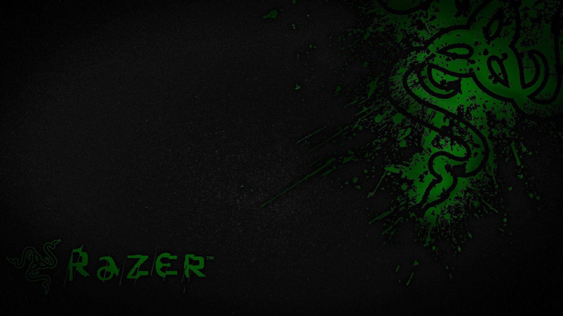 Dark Blurry Razer Background