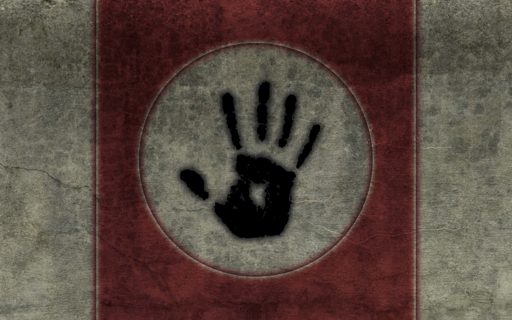 Dark Brotherhood Flag With Symbol Background