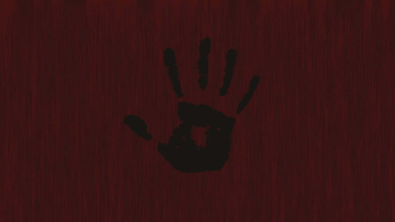 Dark Brotherhood Symbol On Red Background