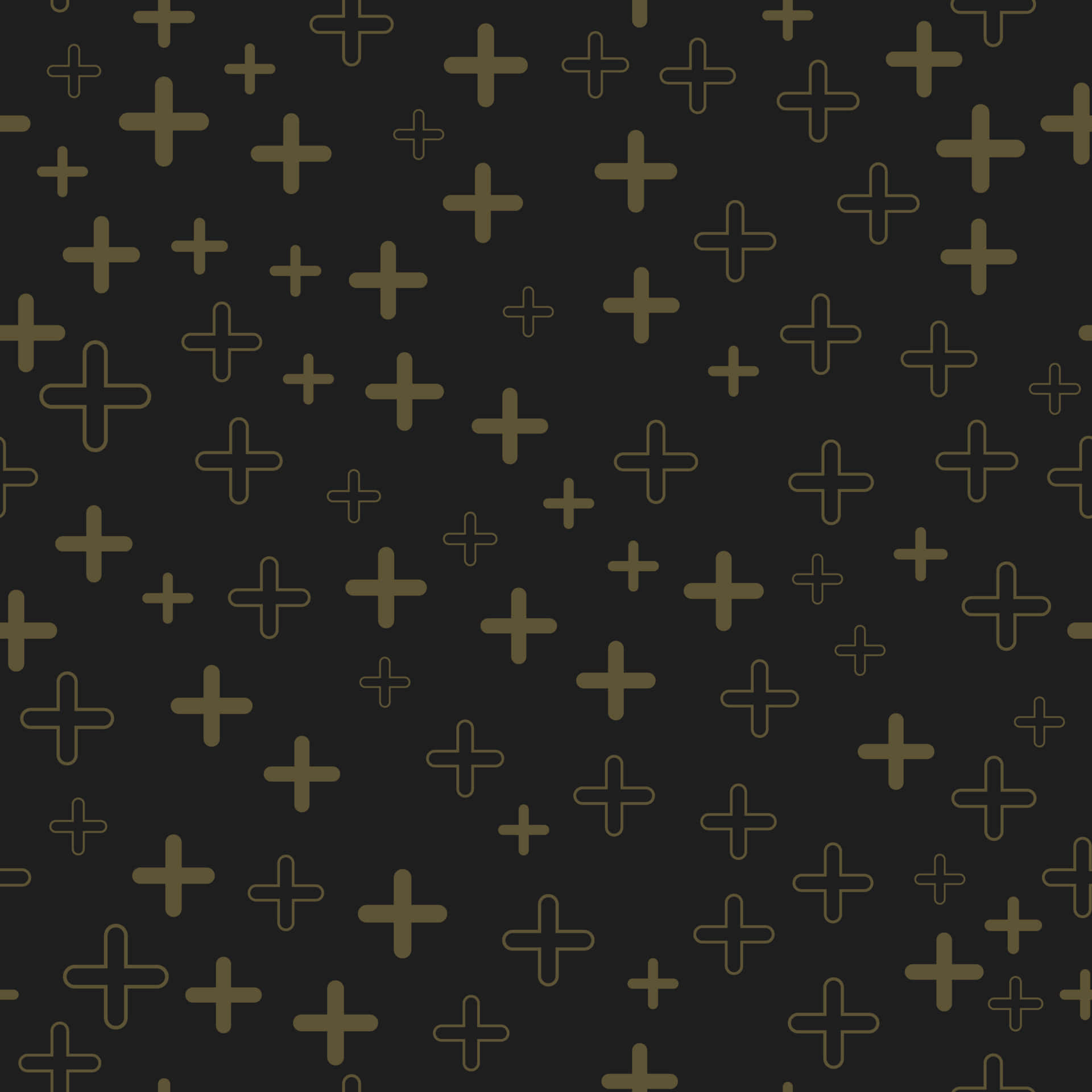 Dark Canvas Plus Shapes Background